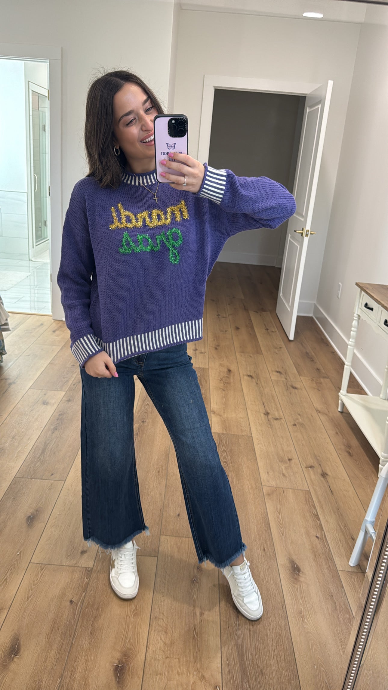 Mardi Gras Mambo Sweater