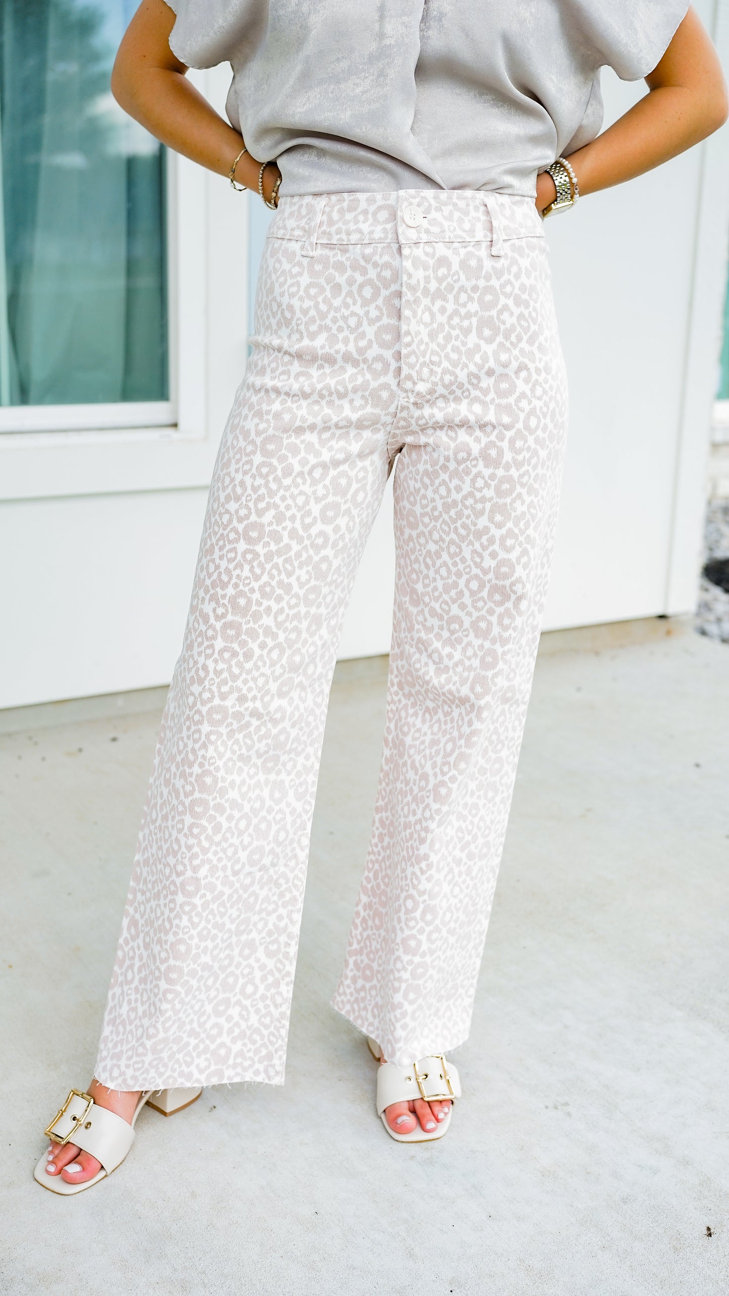 Never Better Leopard Pants