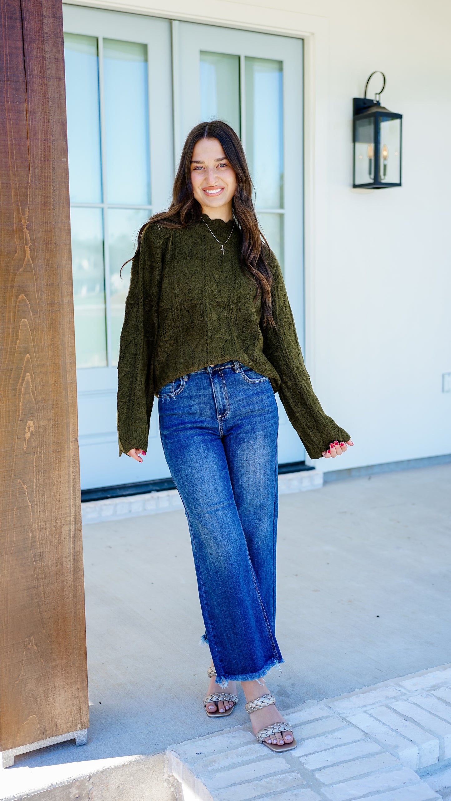 Martini Queen Olive Sweater