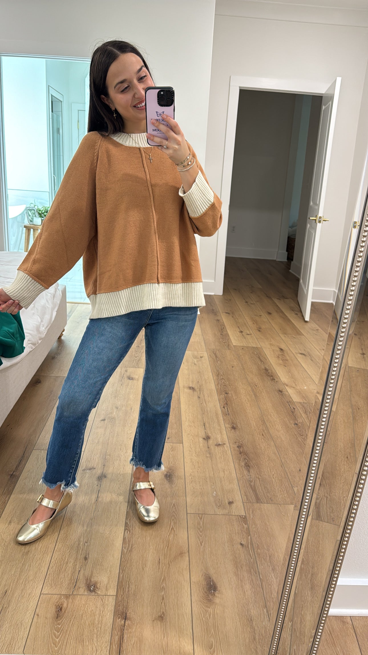 Camel State of Mind Sweater