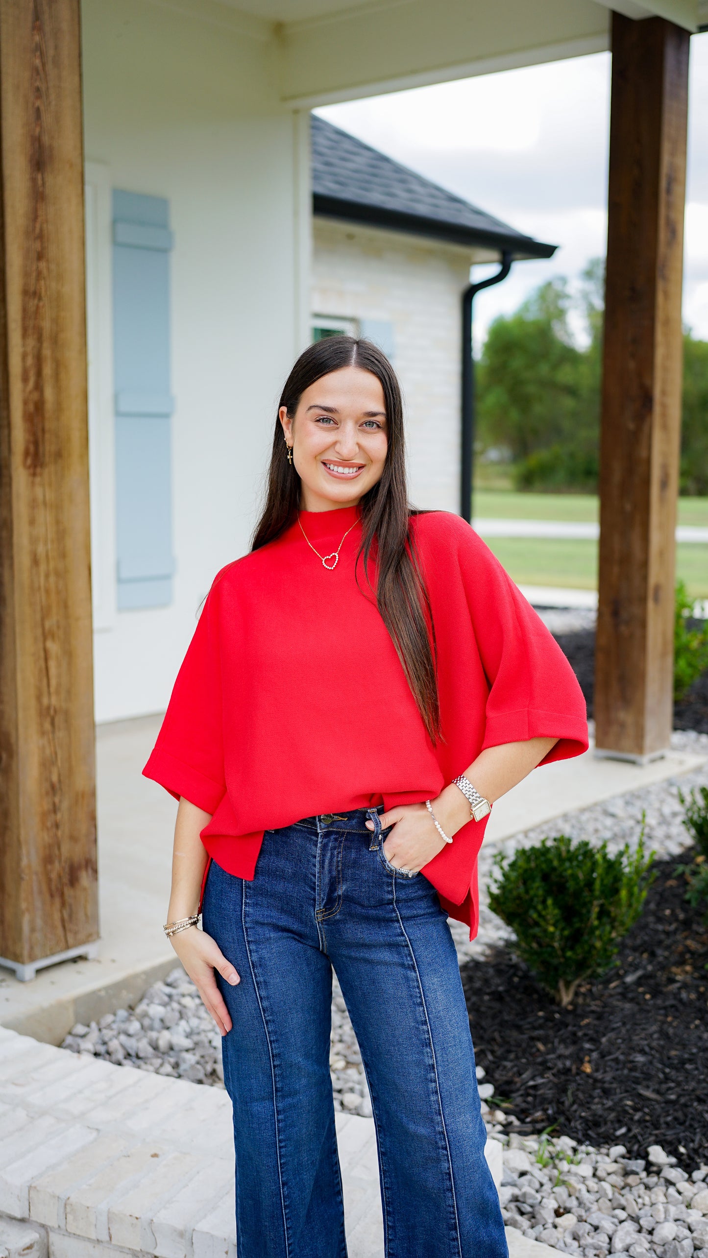 She’s a Keeper Red Sweater