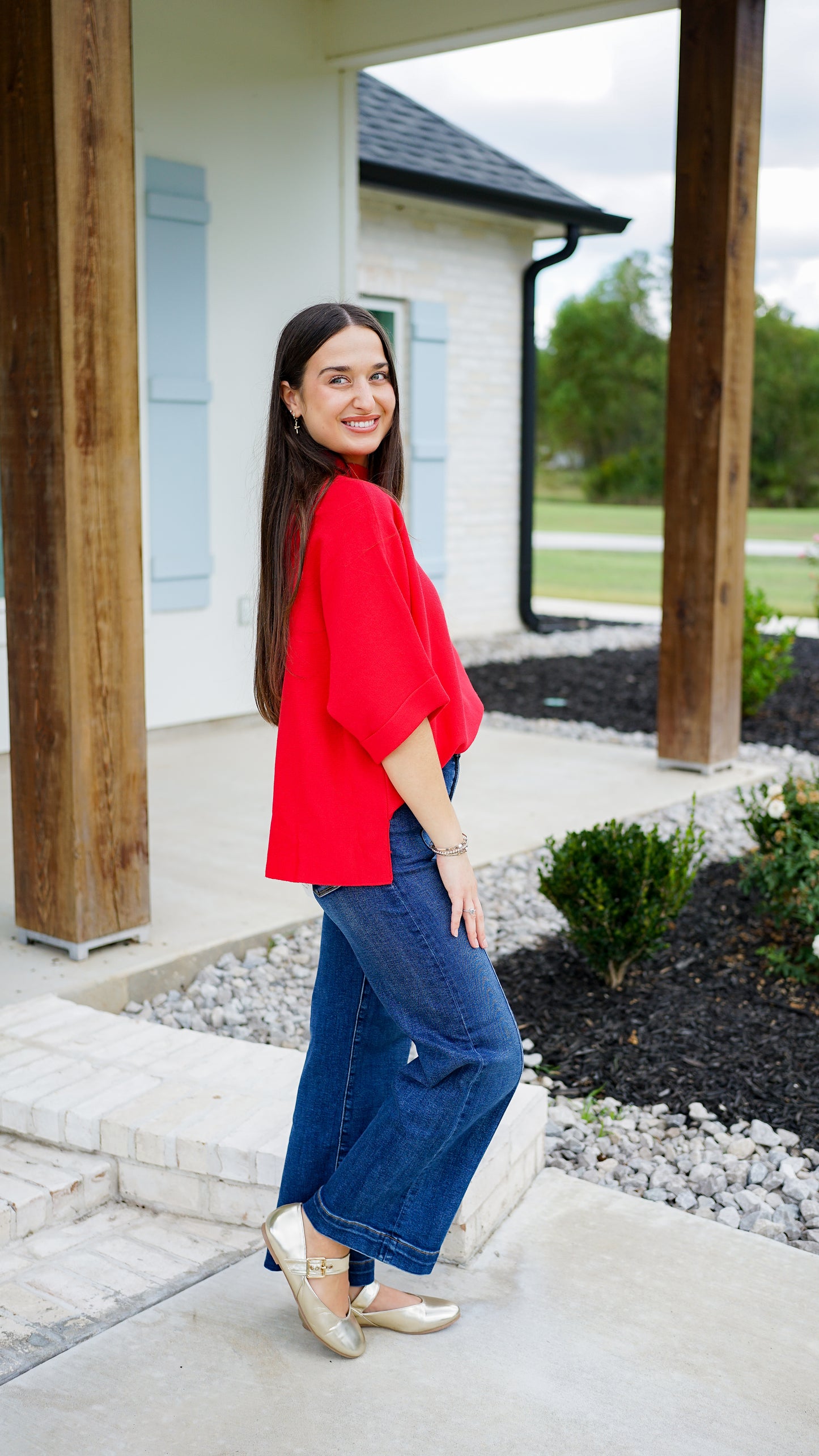 She’s a Keeper Red Sweater