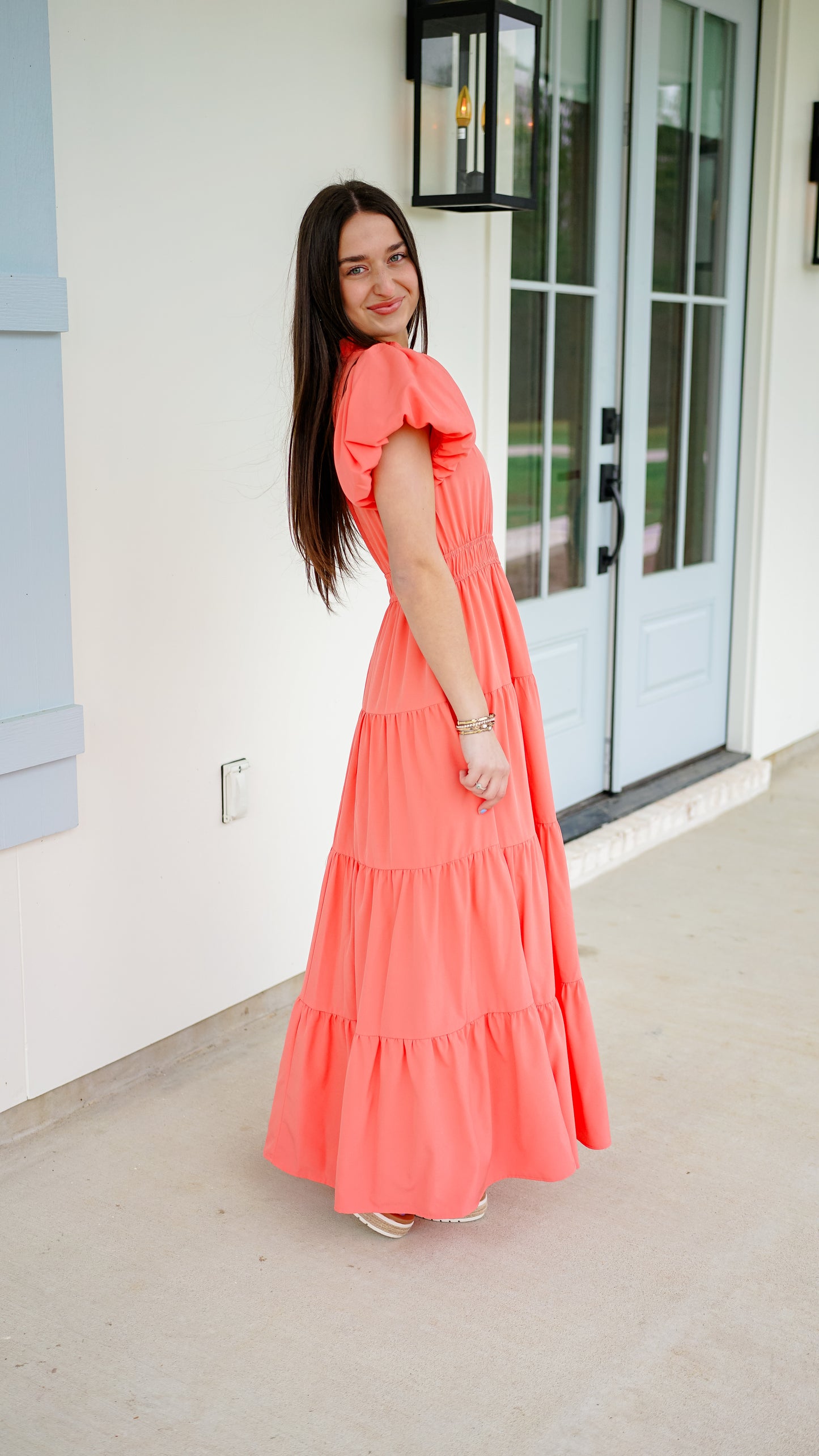 Save Me a Dance Coral Dress