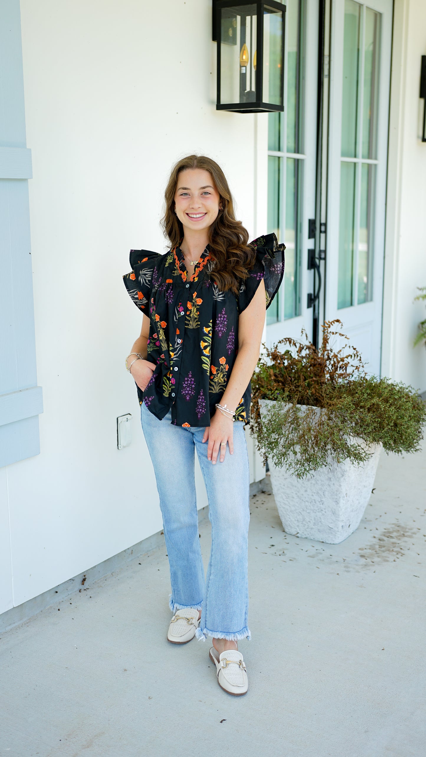 Fall In Love With Floral Top