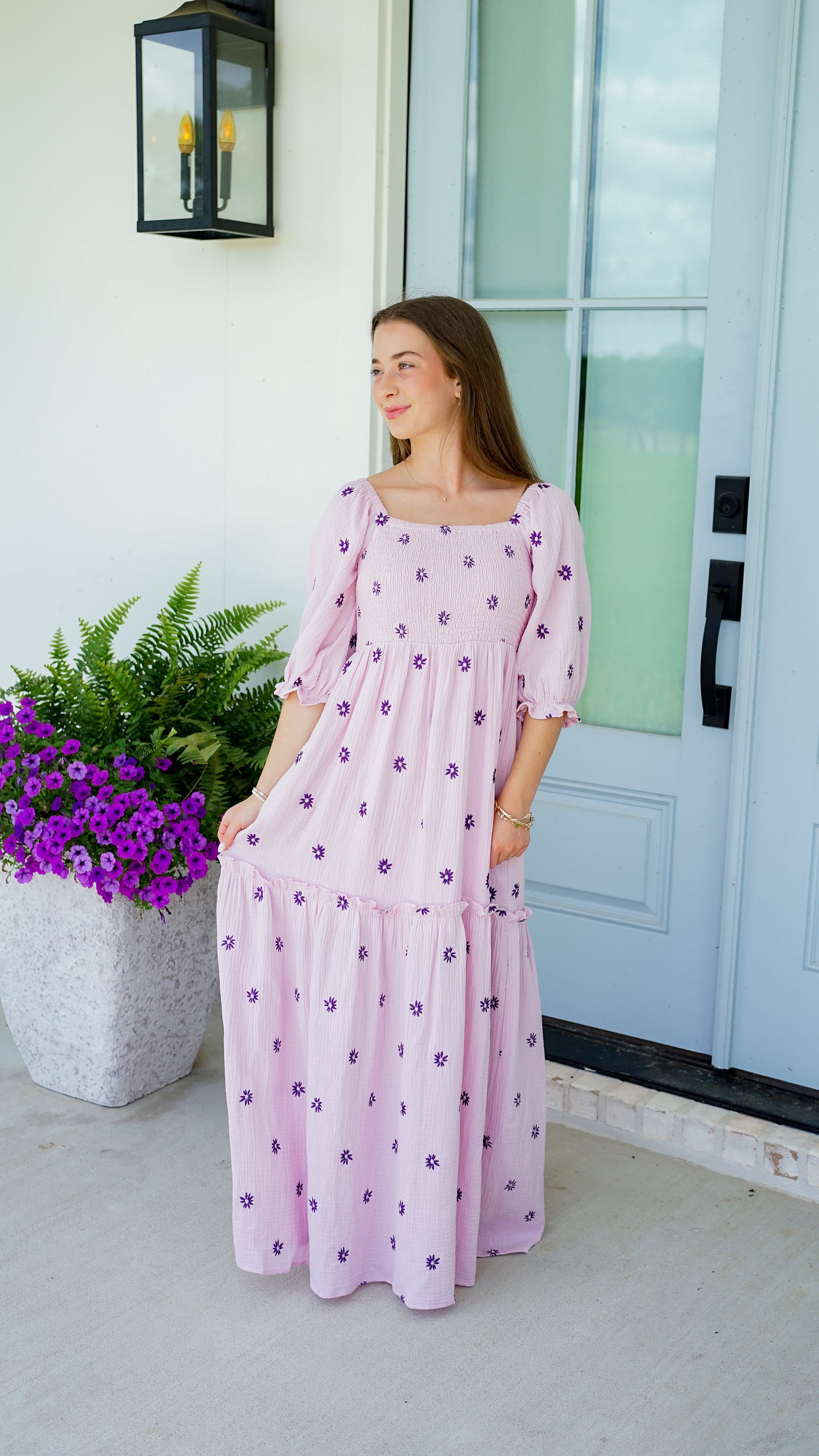Lovely In Lilac Dress