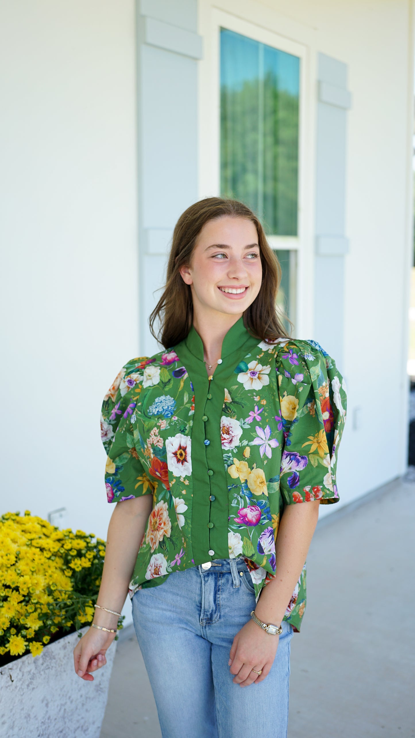 Flower Garden Top