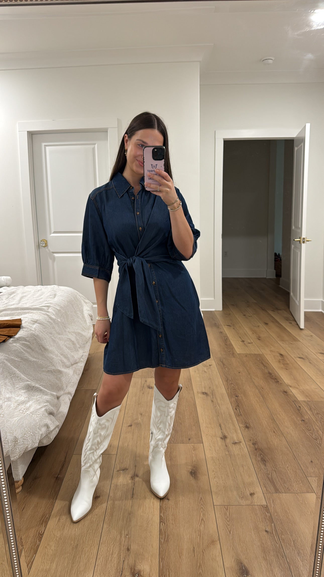 Denim on Duty Dress