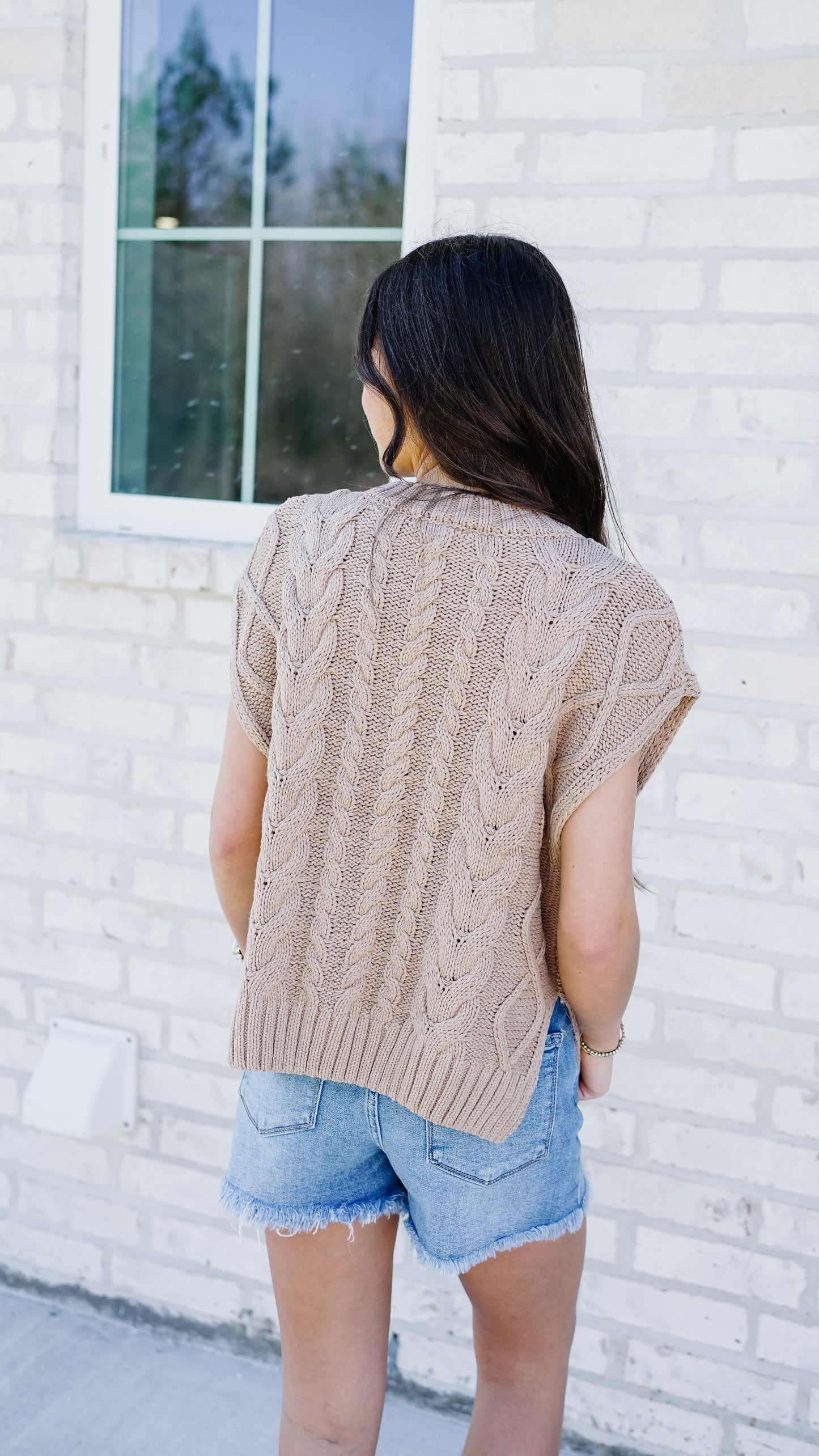 Coquette Cutie Tan Top