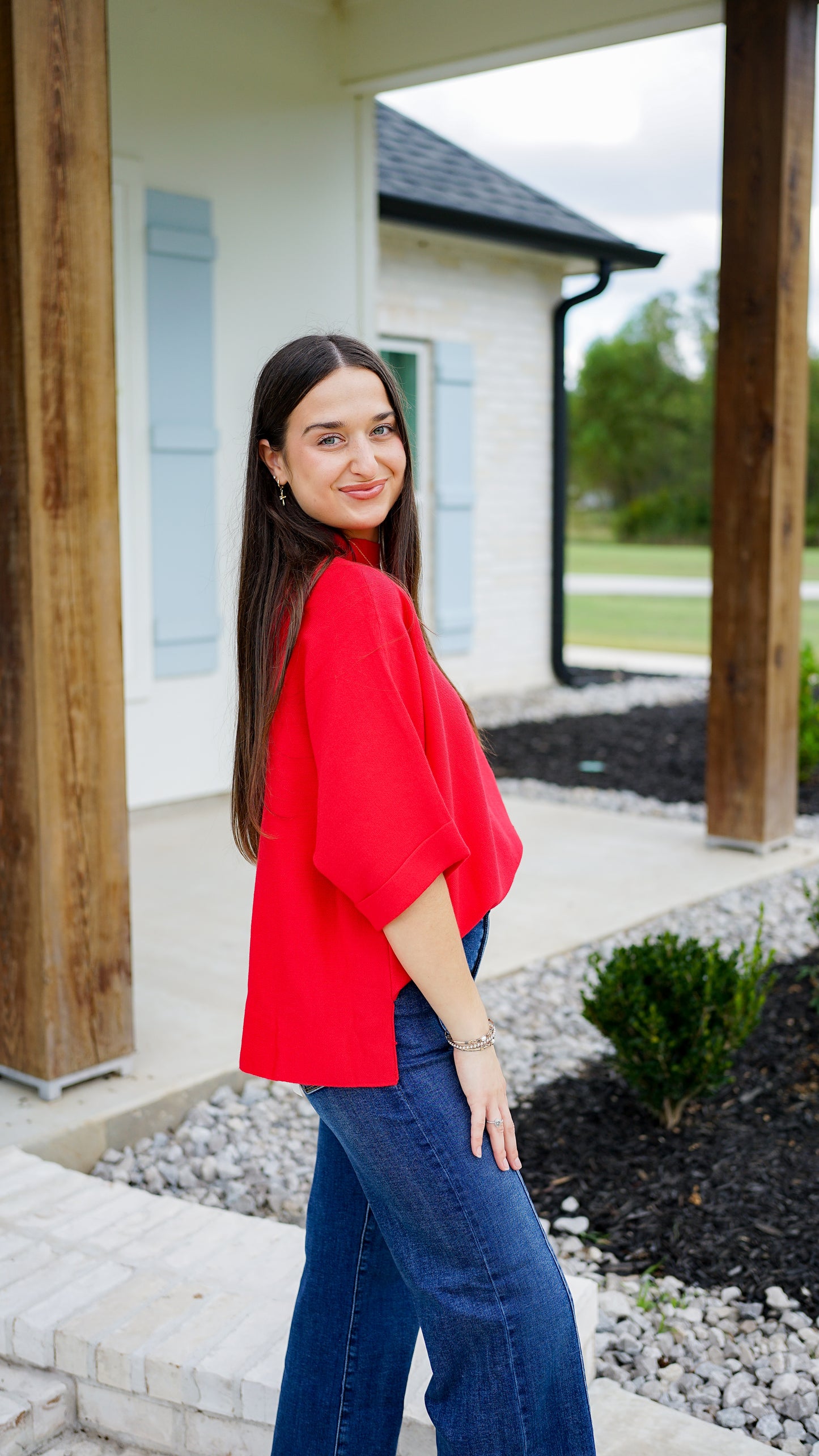 She’s a Keeper Red Sweater