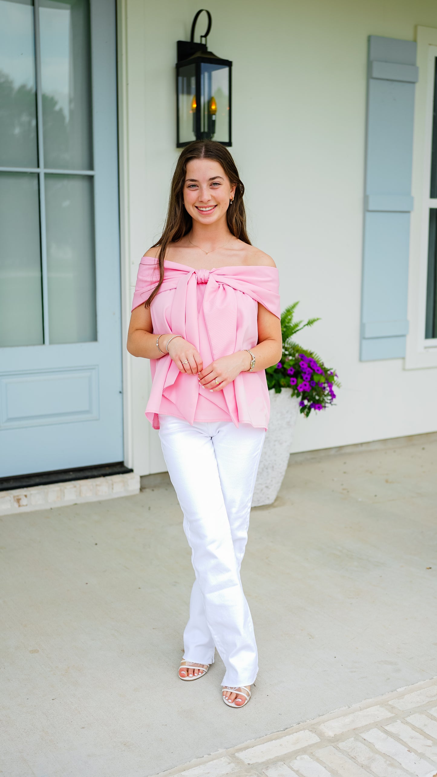 Powerful In Pink Top