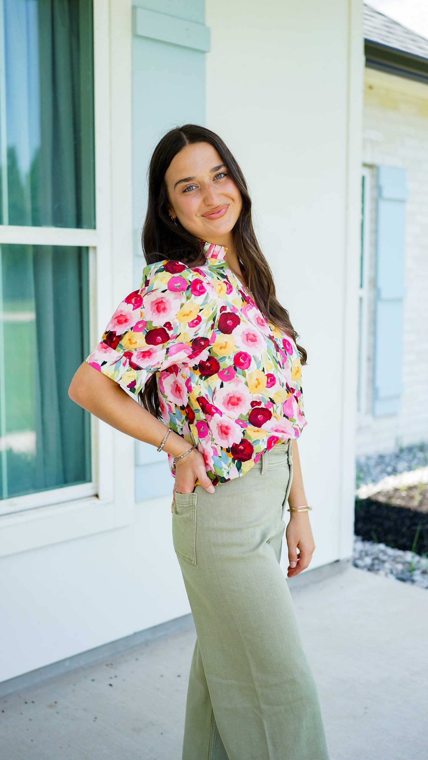 Floral Feelings Top