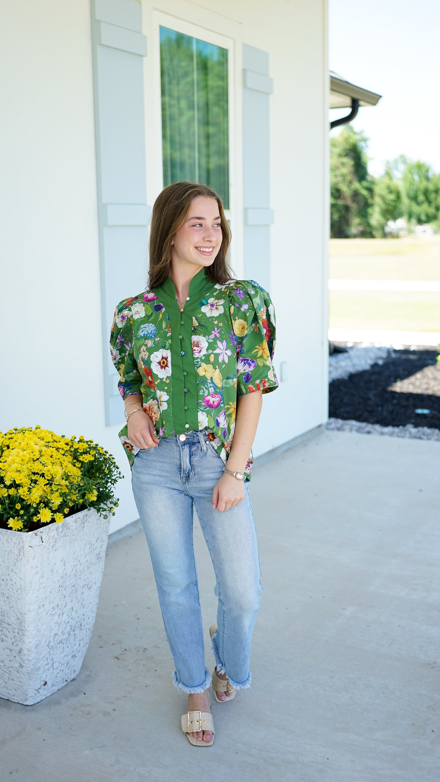 Flower Garden Top