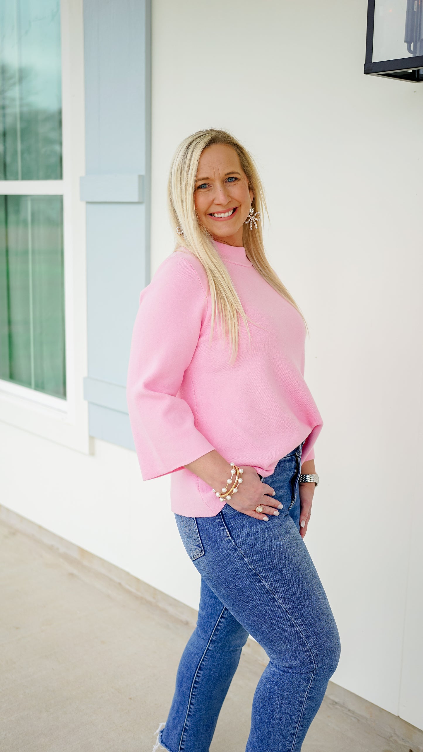 Heart and Soul Pink Sweater