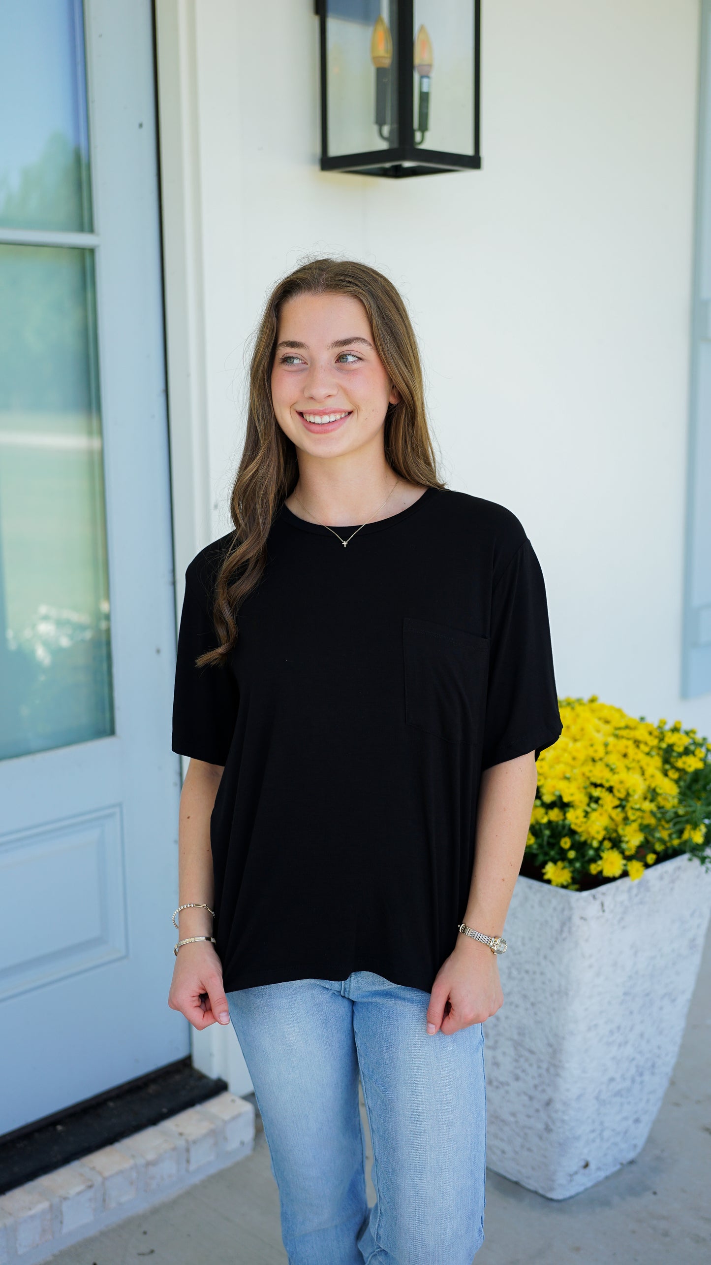 Simple as Can Be Black Top