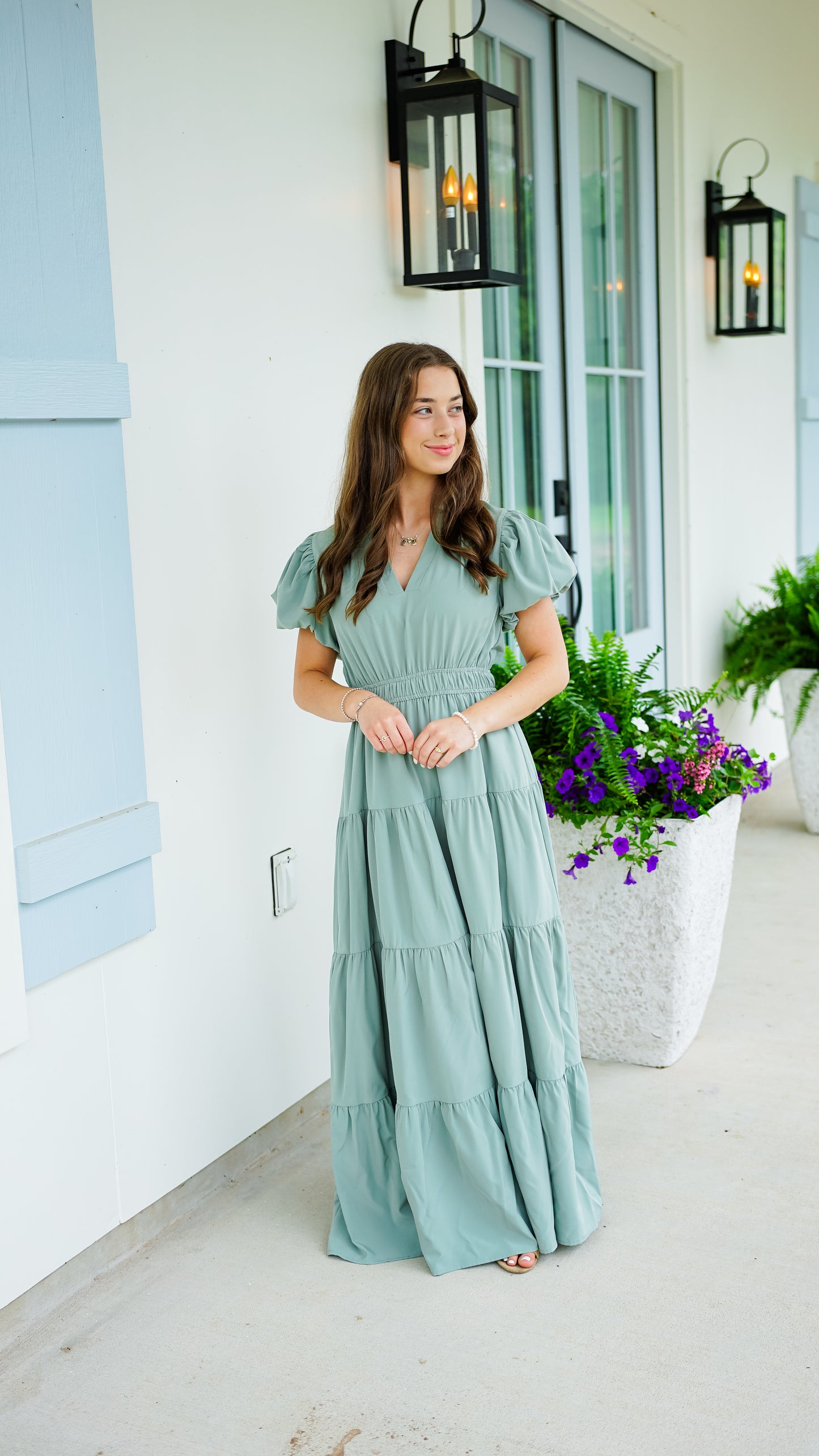 Save Me a Dance Sage Dress