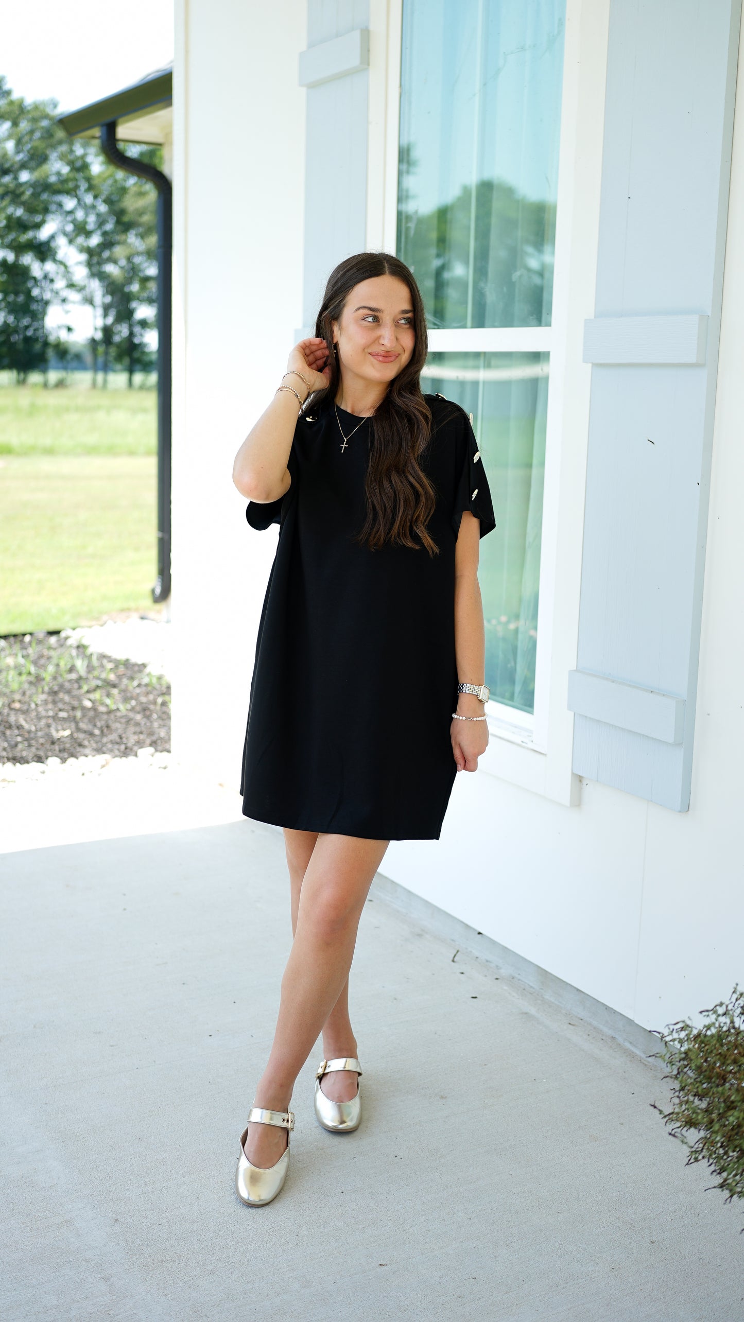 Sweet Treasure Black Dress