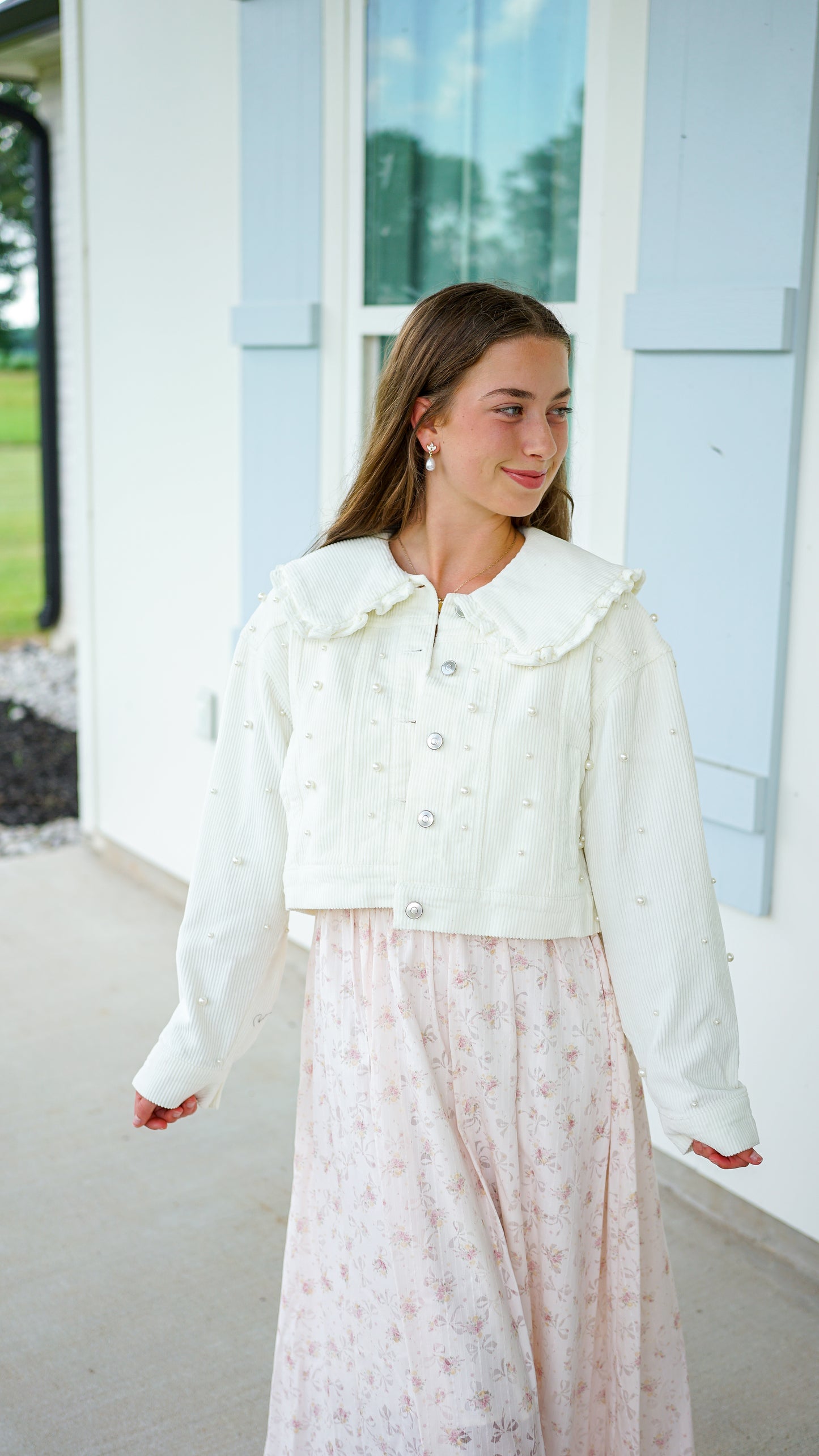 Pretty In Pearls Jacket