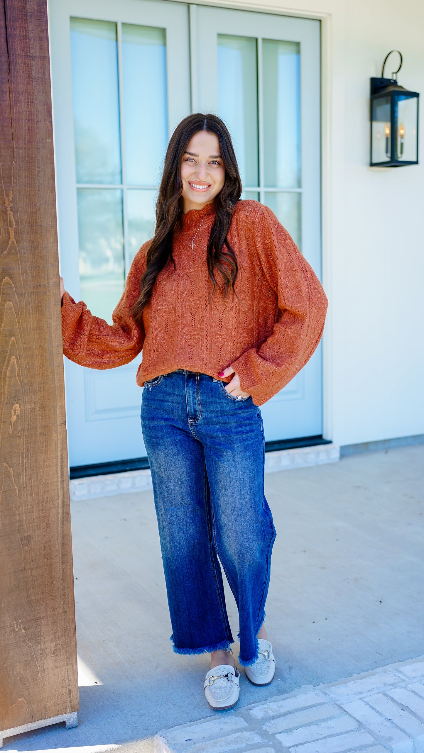 Martini Queen Rust Sweater