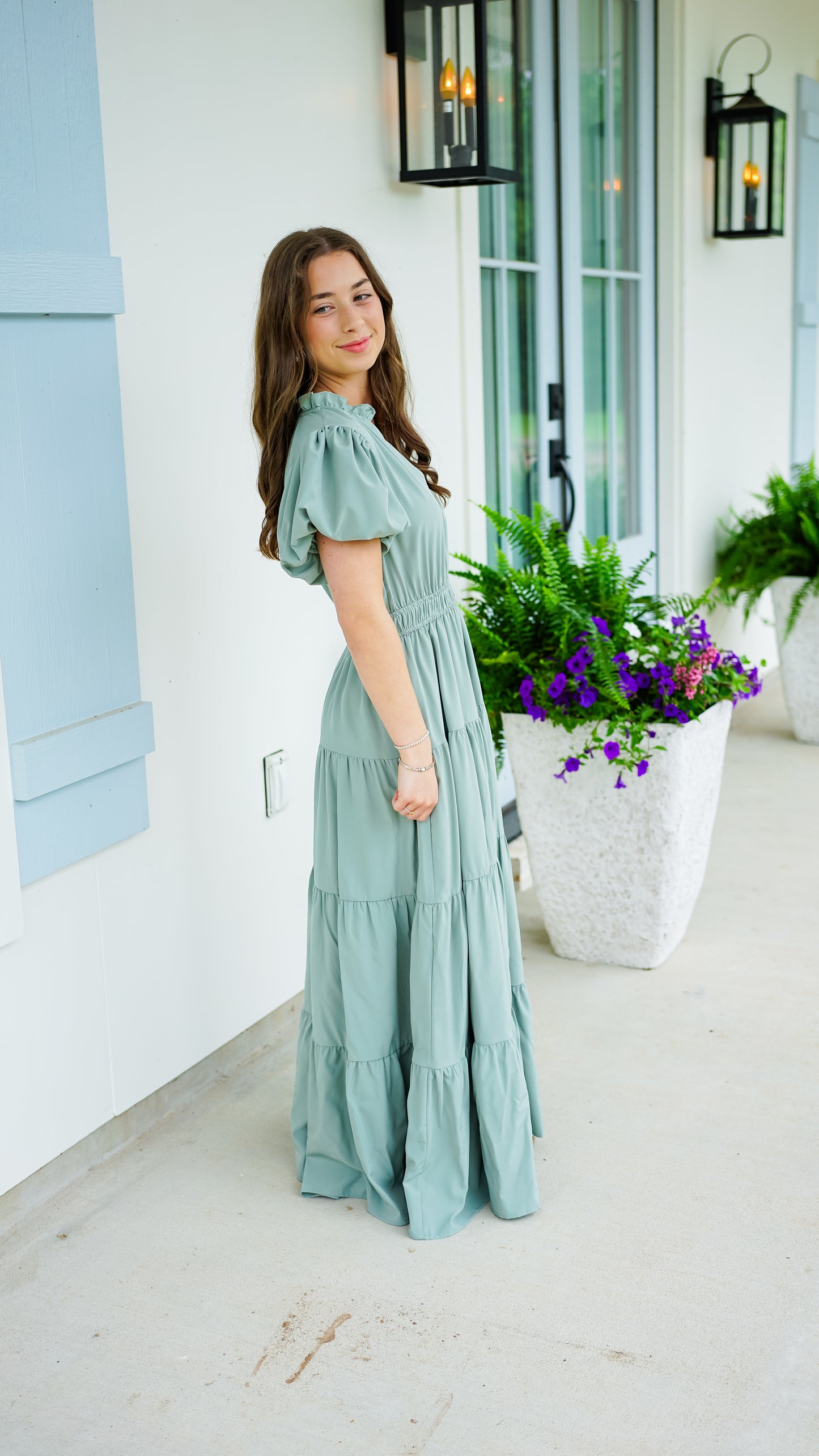 Save Me a Dance Sage Dress