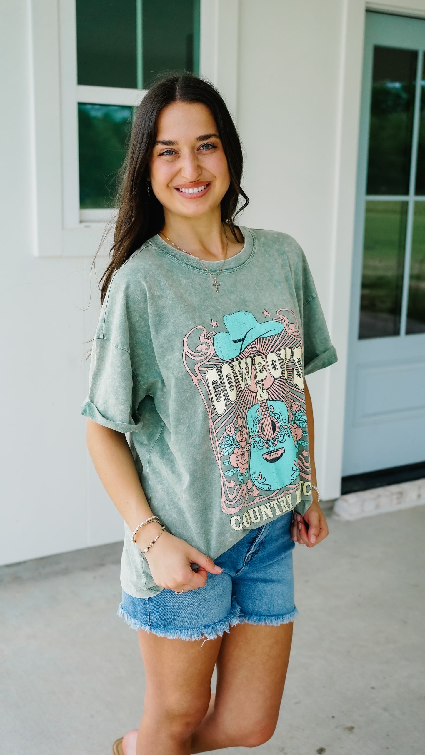 Cowboys and Country Music Tee