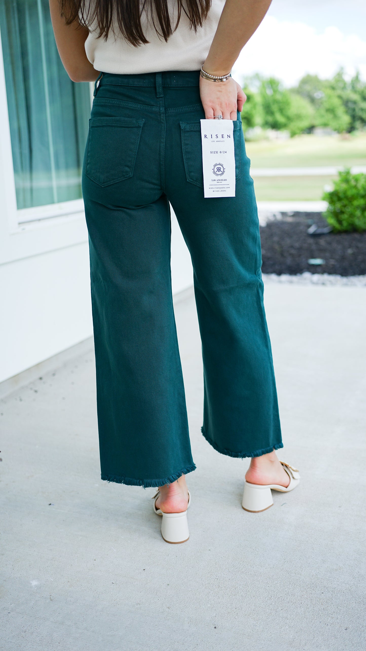 Never Give Up Hunter Jeans