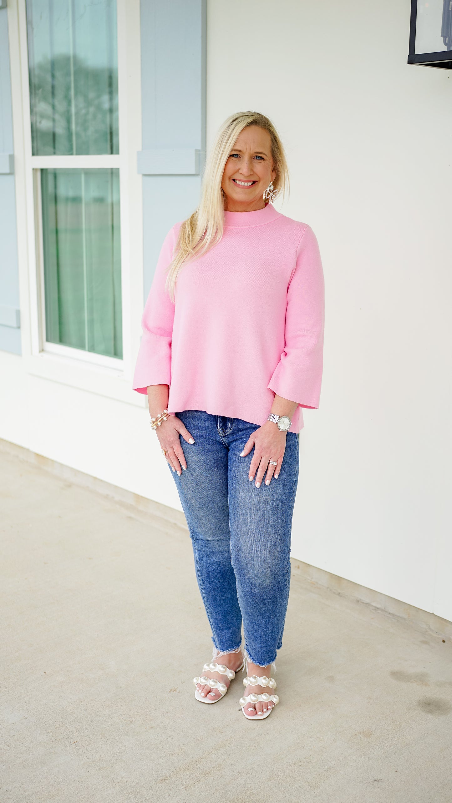 Heart and Soul Pink Sweater