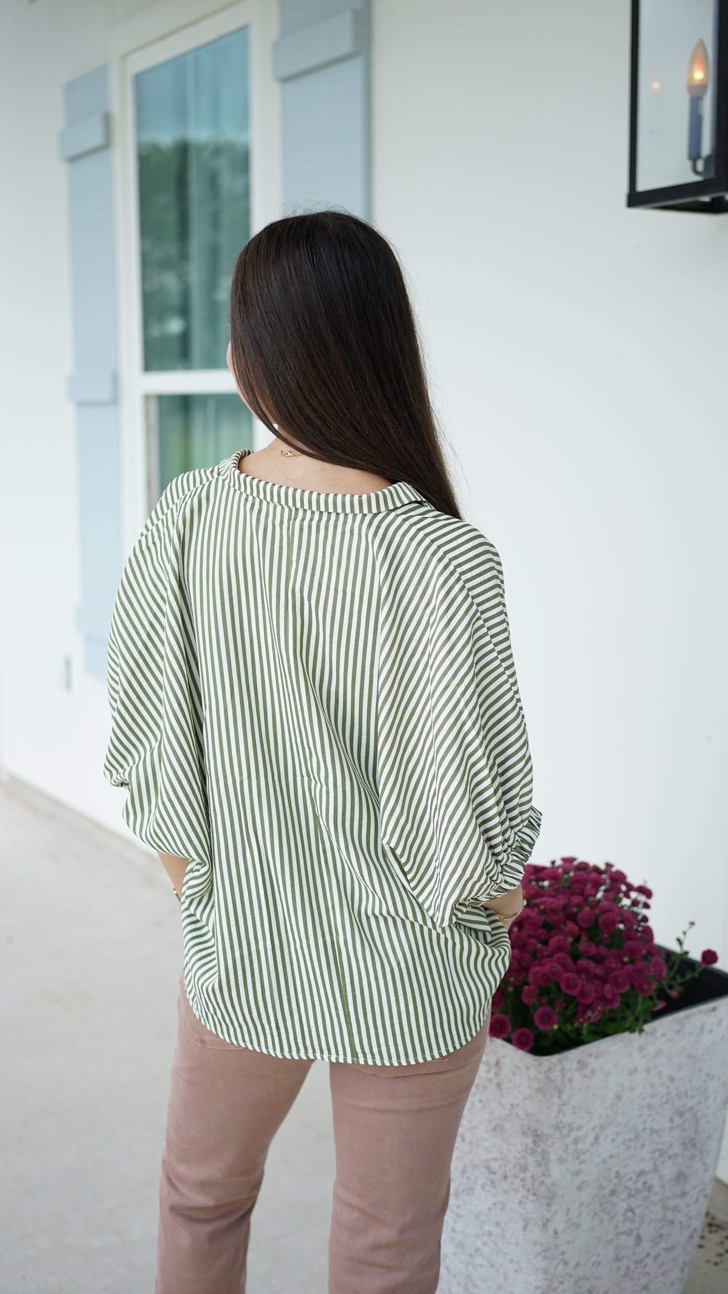 Let It Go Olive Top