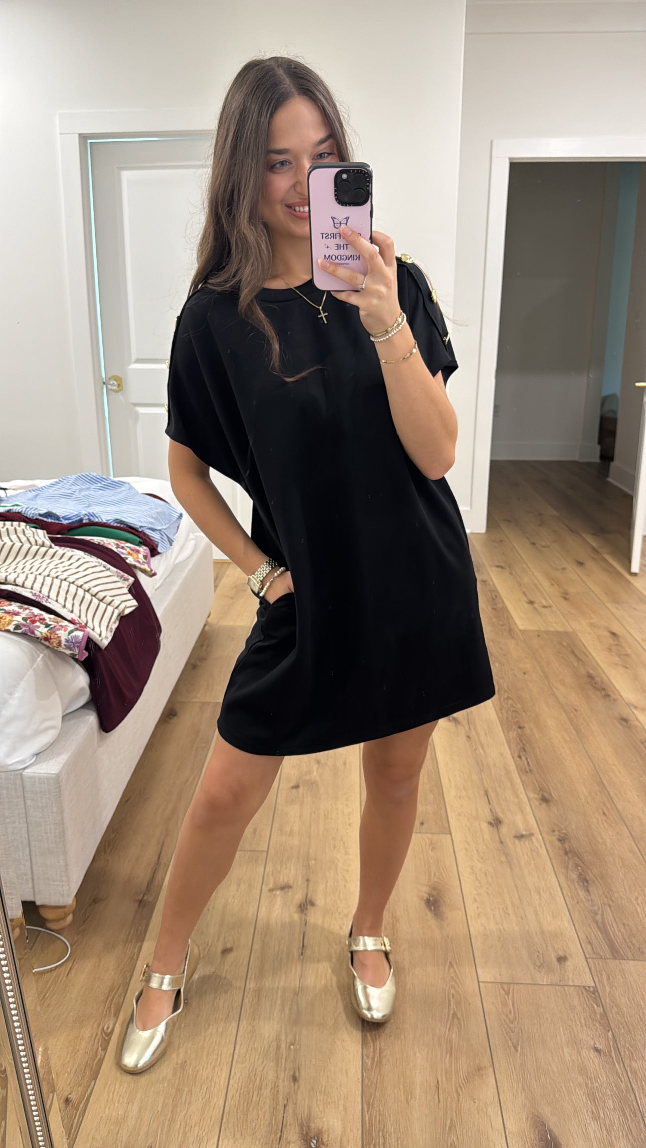 Sweet Treasure Black Dress