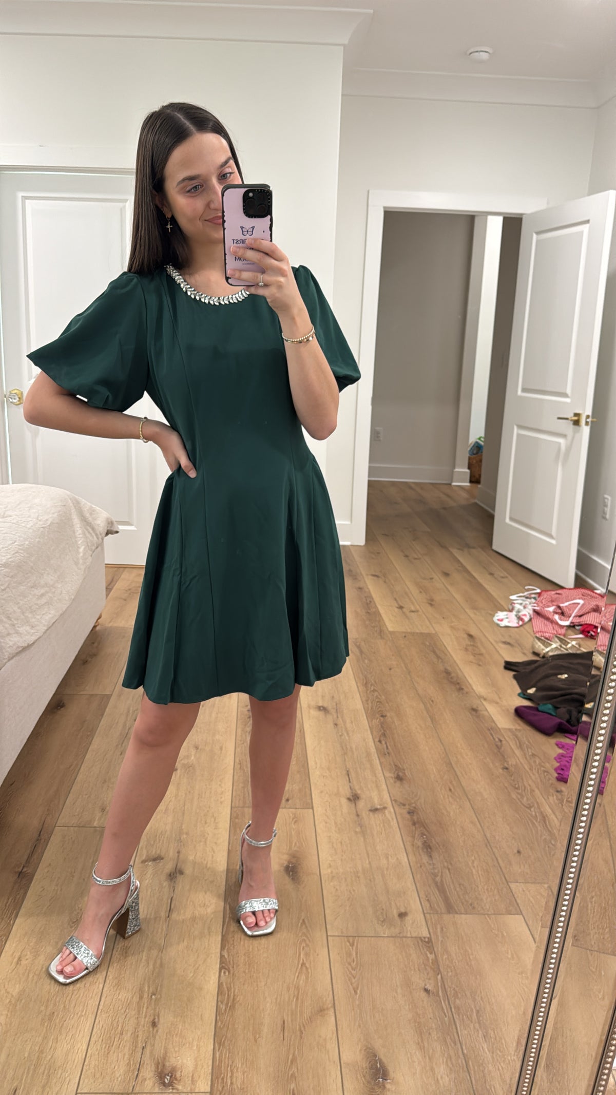 Elegant In Emerald Dress