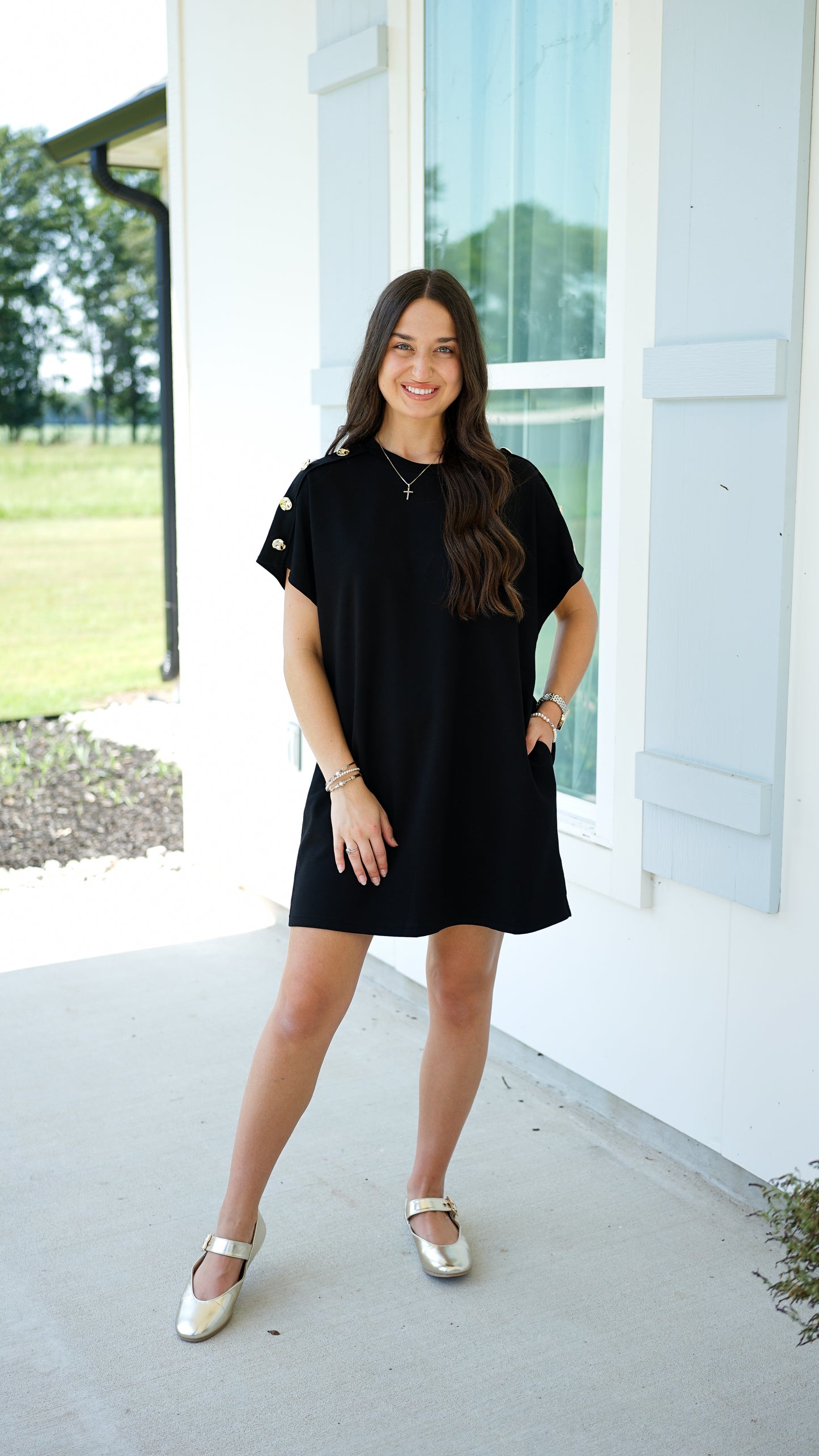 Sweet Treasure Black Dress