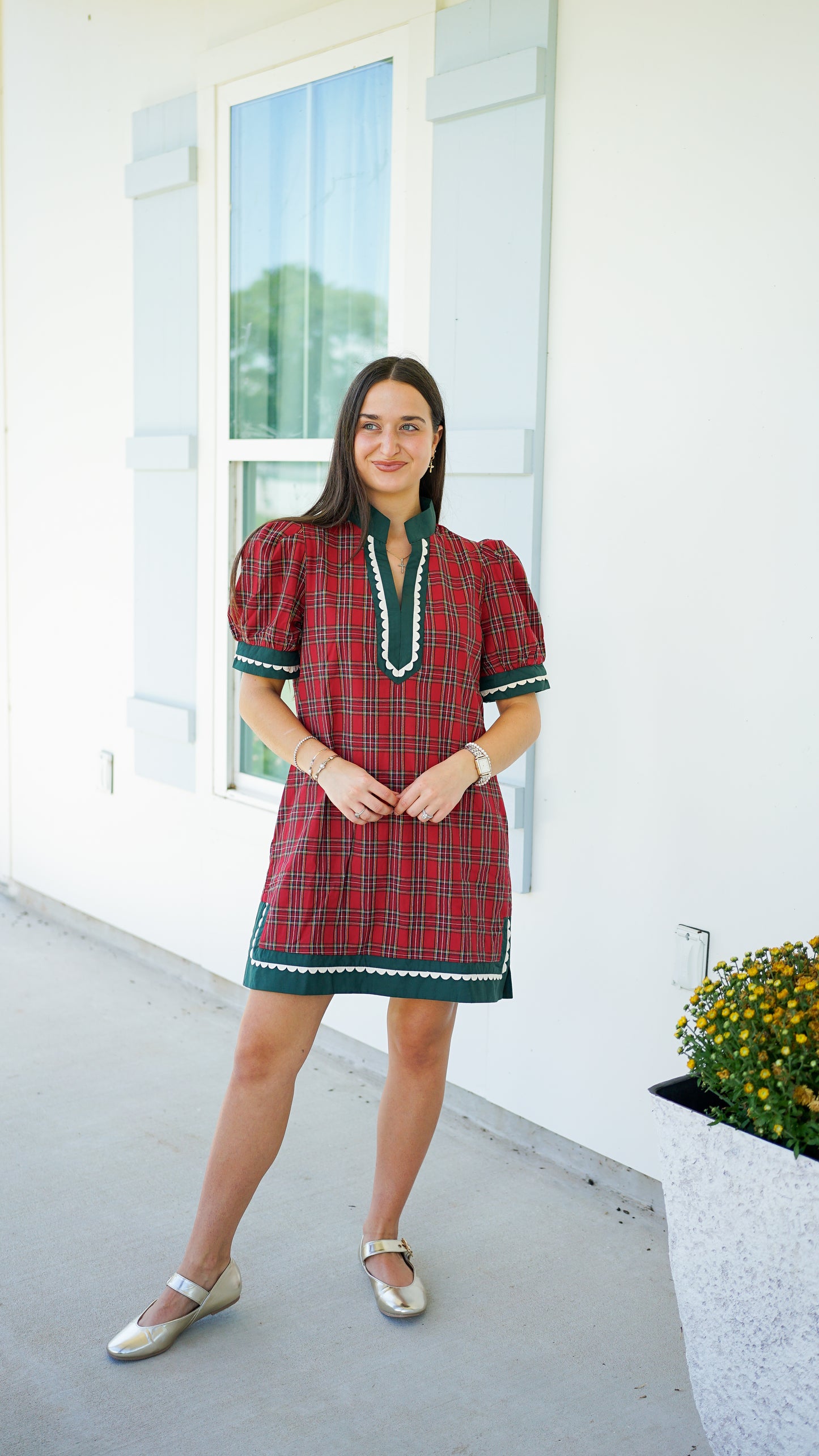 Christmas Plaid Dress