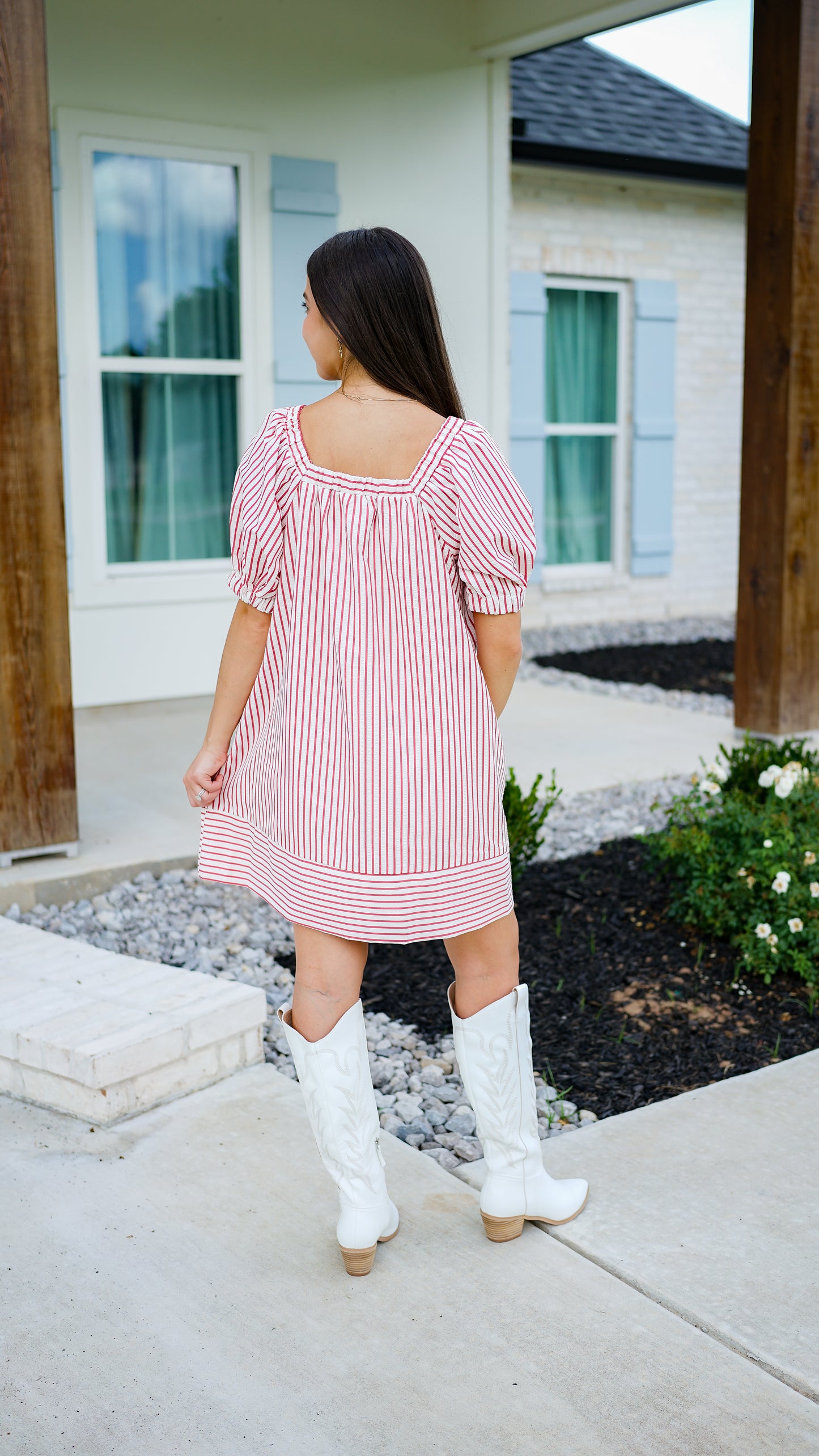 Red Letters Dress