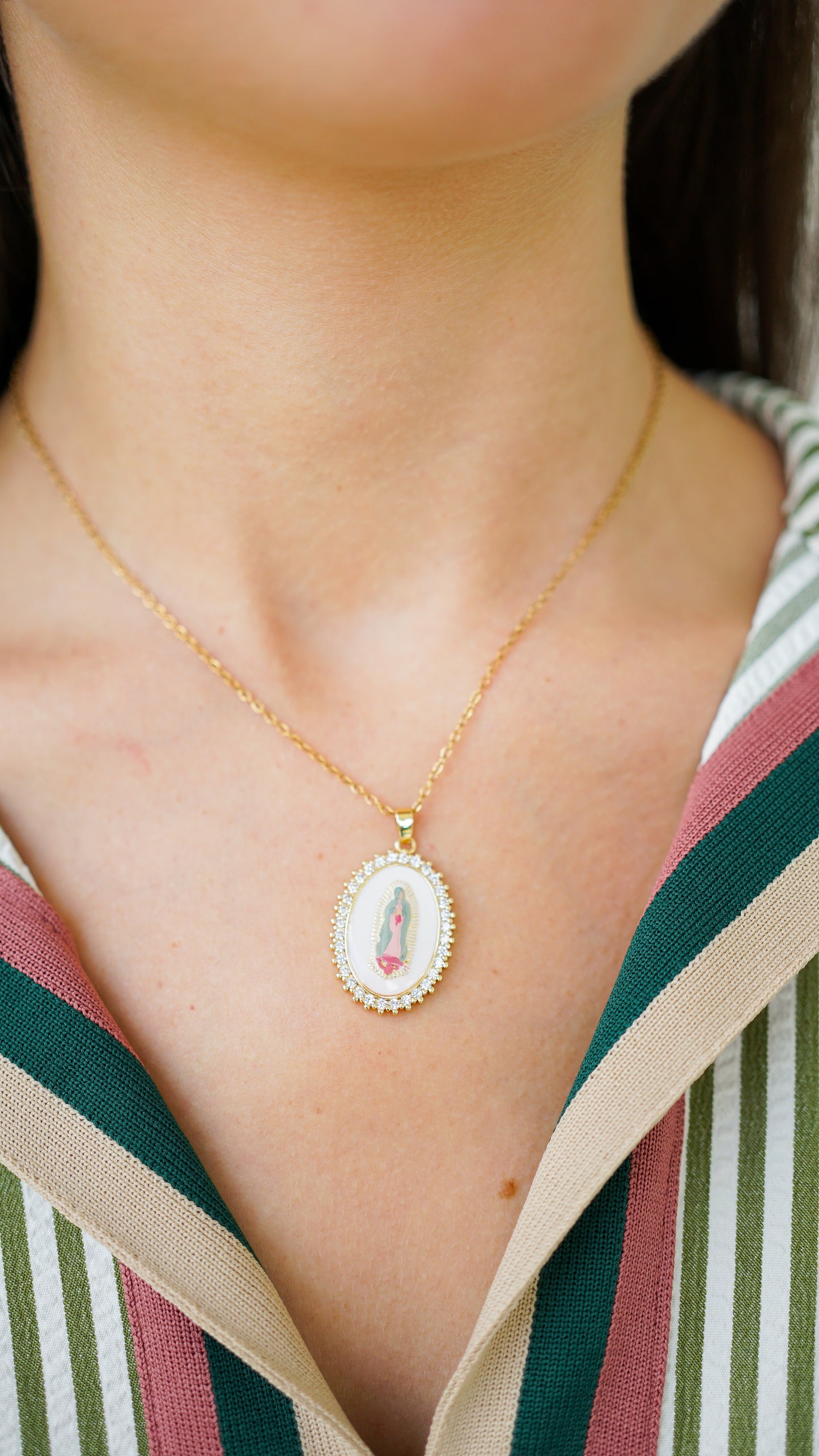 Our Lady of Guadalupe Necklace