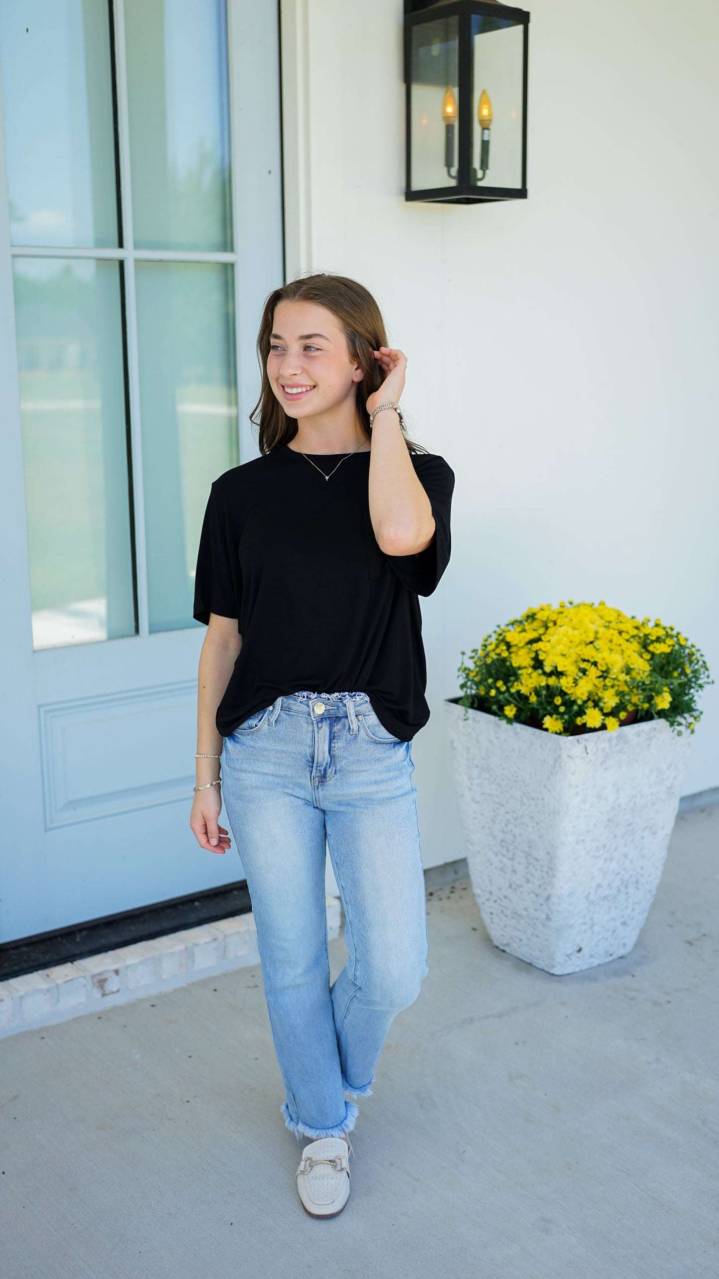Simple as Can Be Black Top