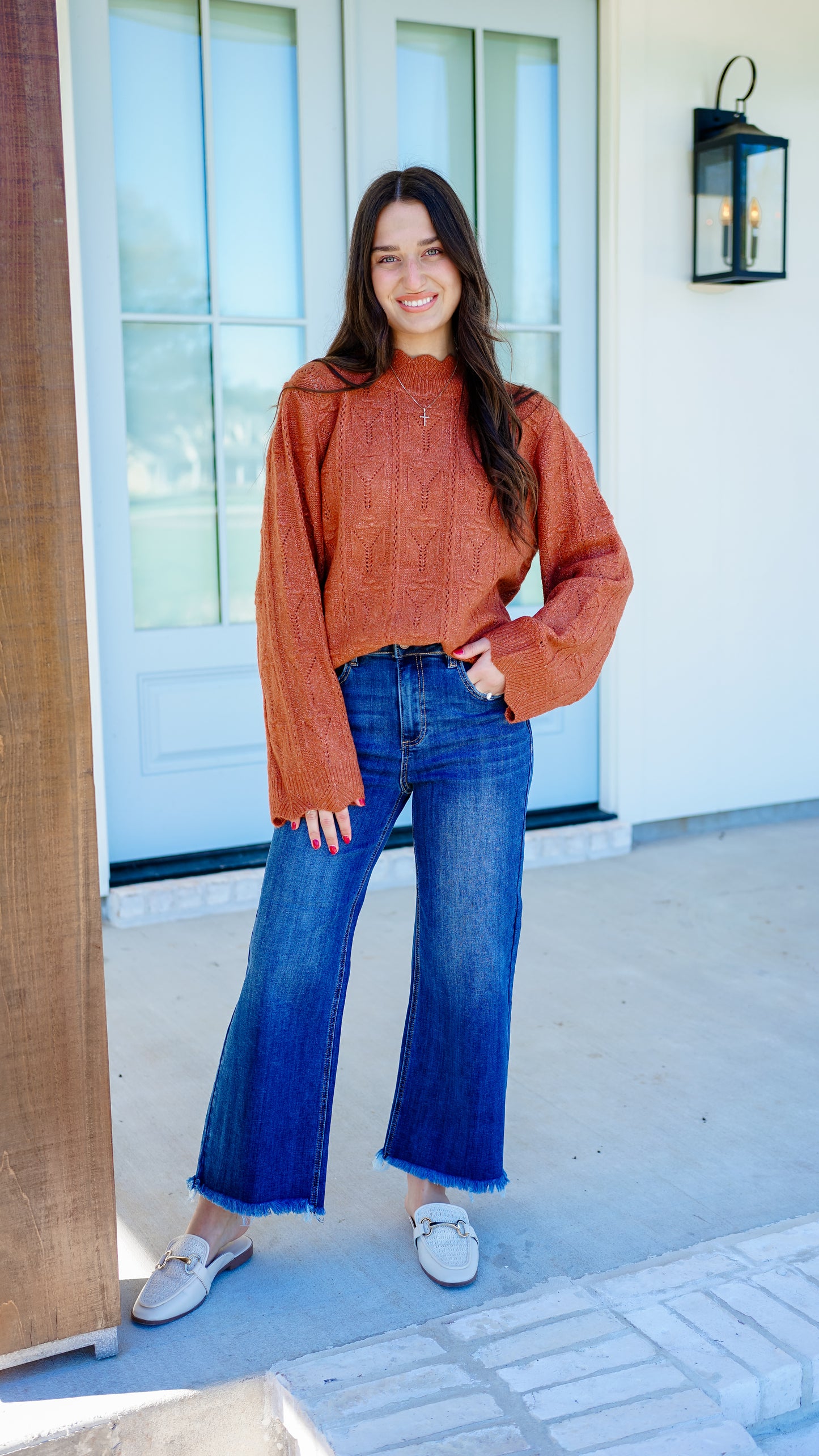 Martini Queen Rust Sweater