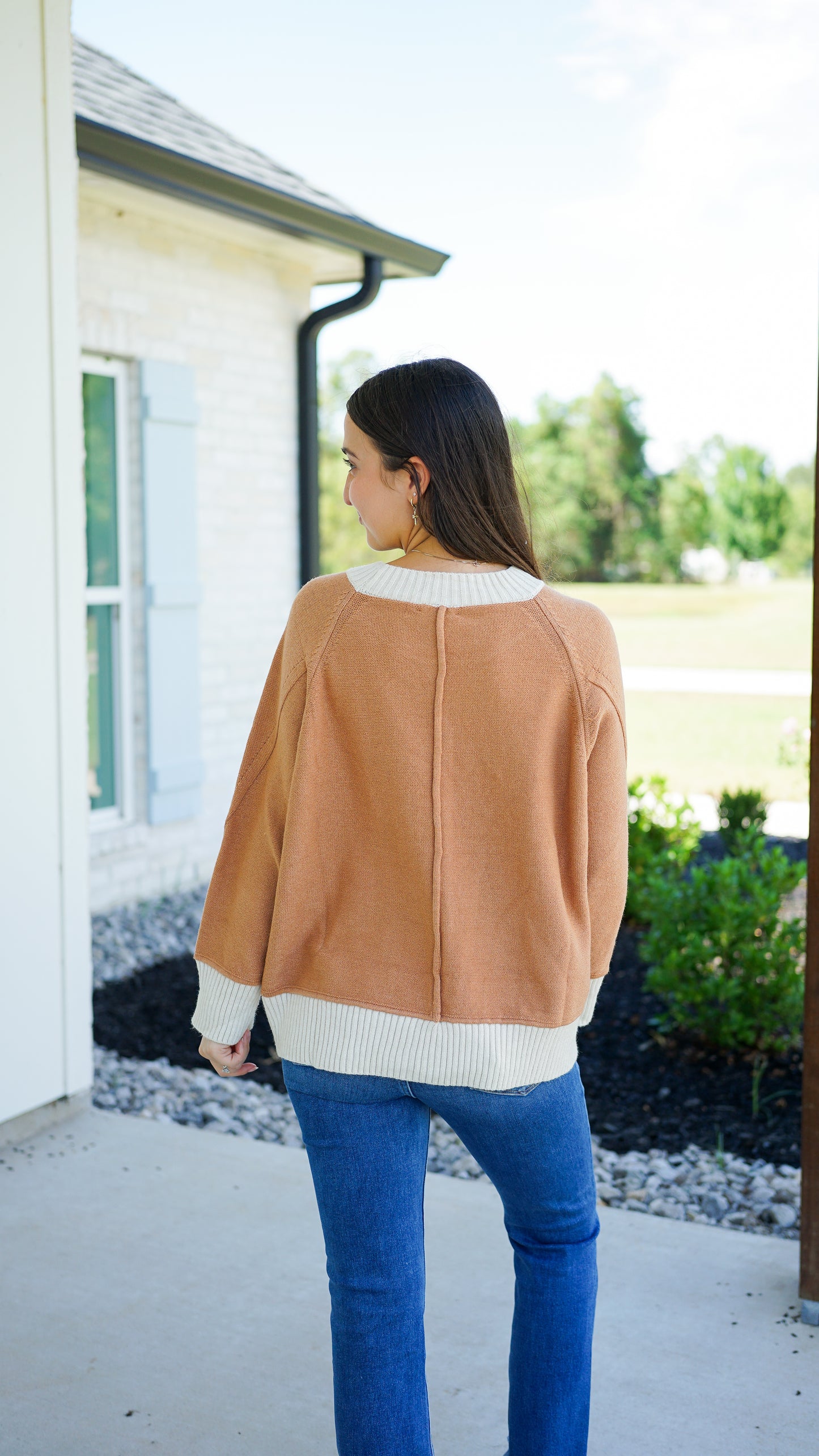 Camel State of Mind Sweater