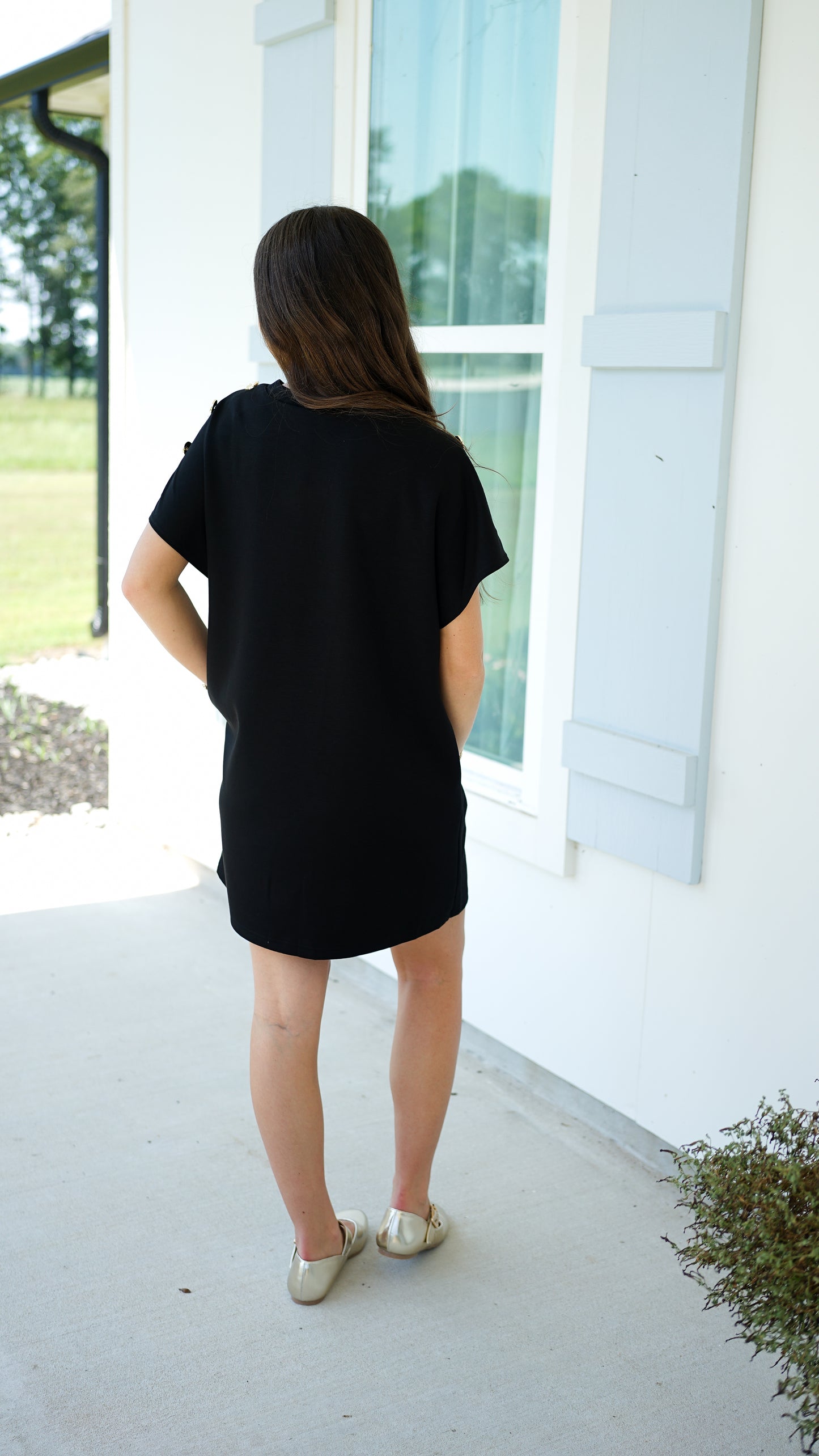 Sweet Treasure Black Dress
