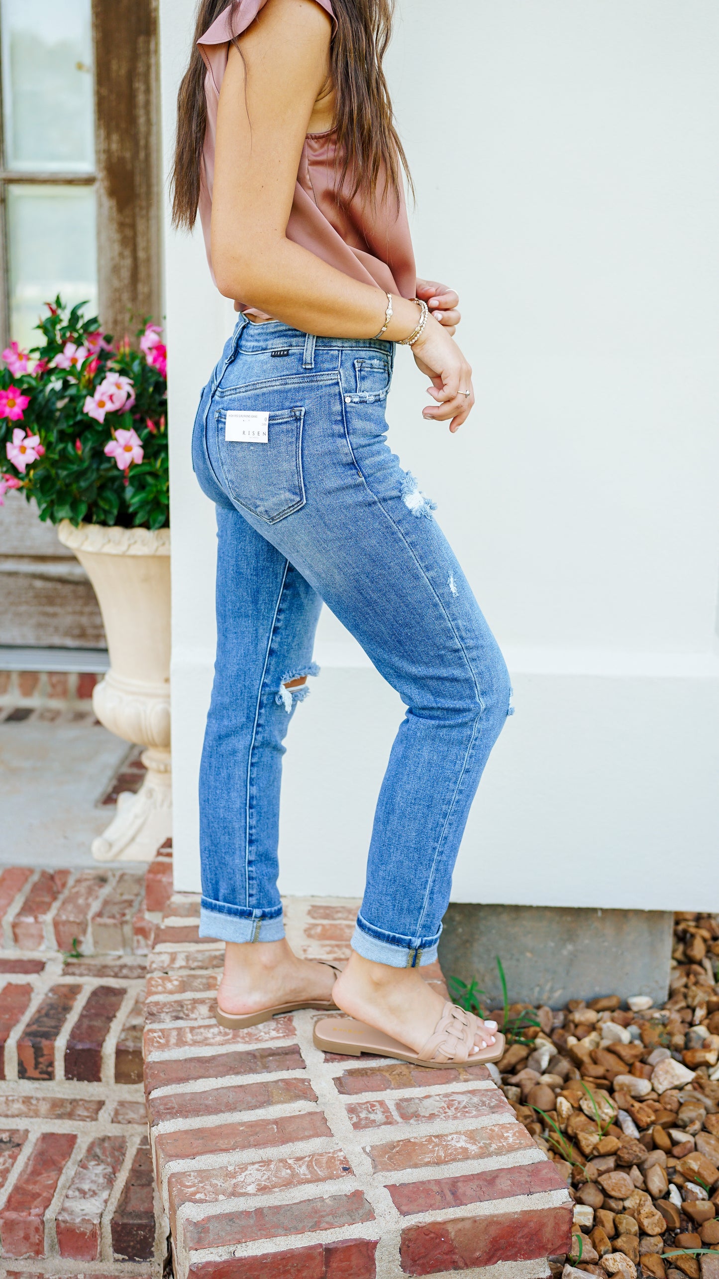 Nothing Without You Mom Jeans