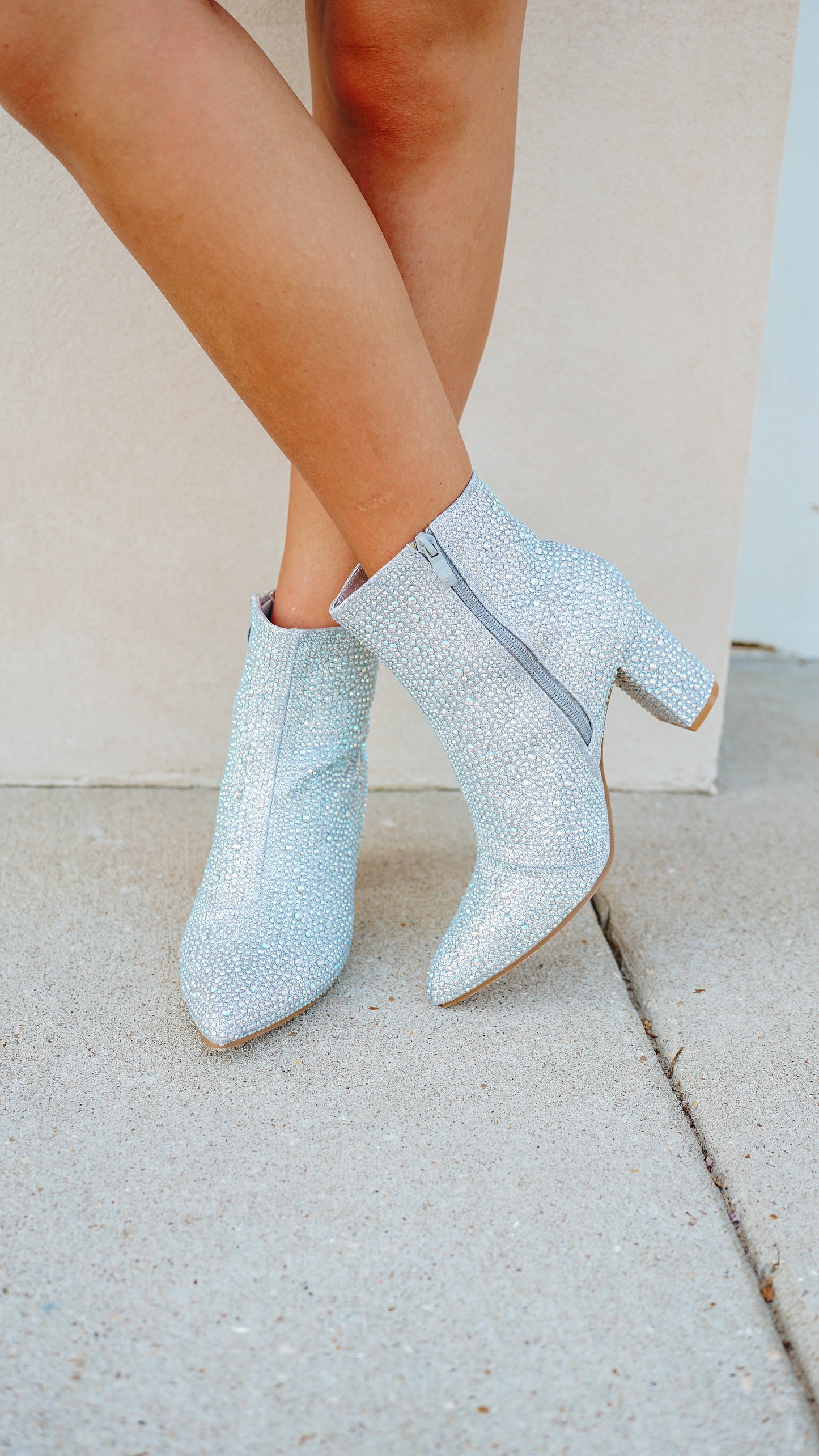 Dancing In Diamonds Bootie