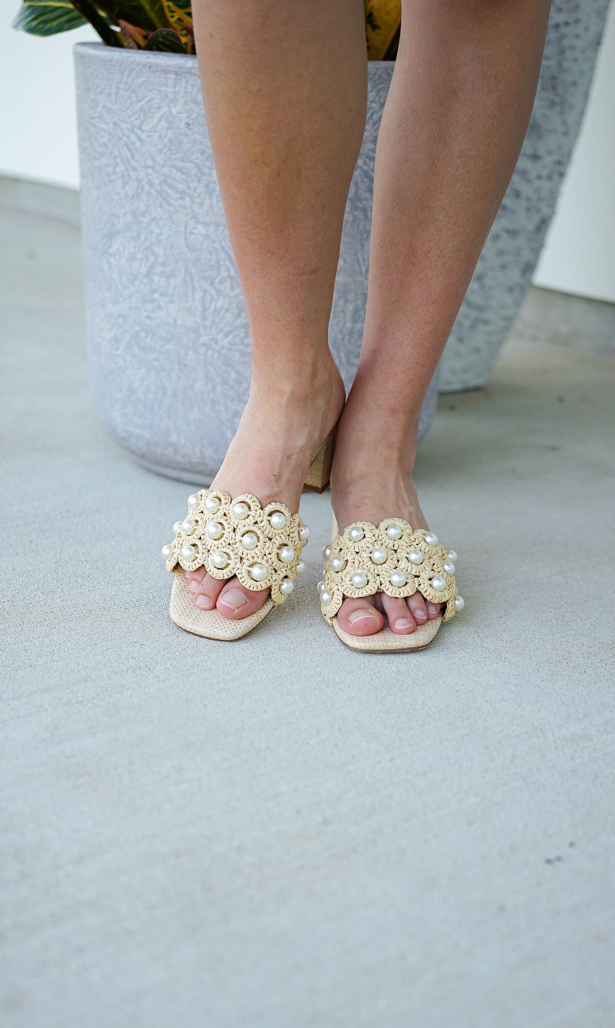 Pretty In Pearls Heels