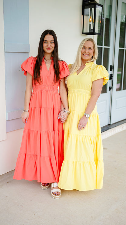 Save Me a Dance Coral Dress