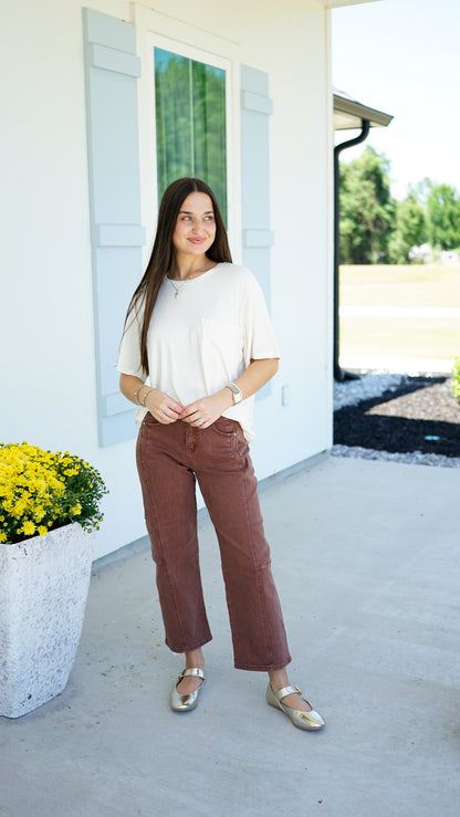 Simple as Can Be Cream Top