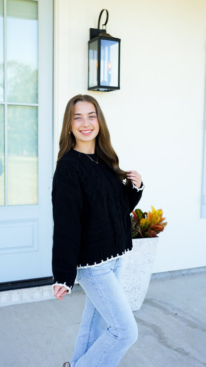 Better In Black Sweater