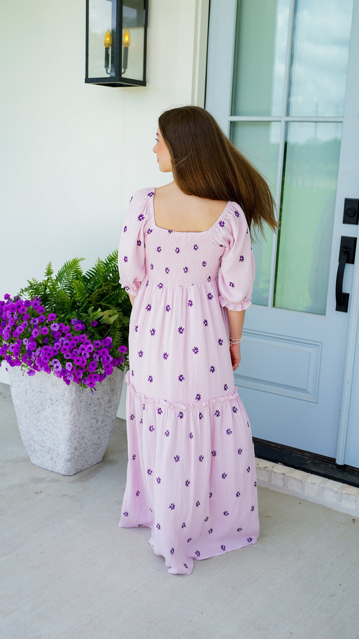 Lovely In Lilac Dress