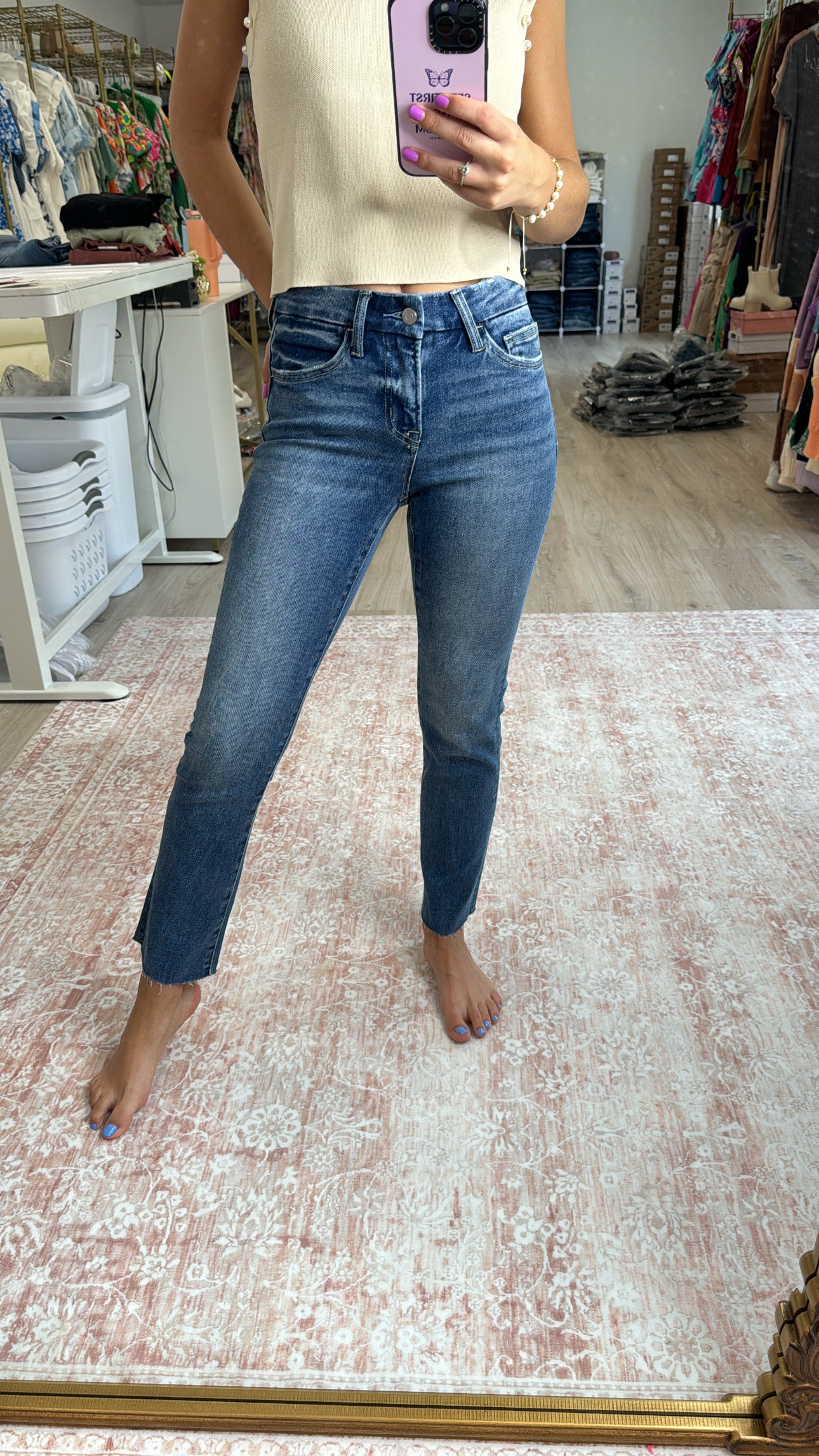 Slim Straight Jeans