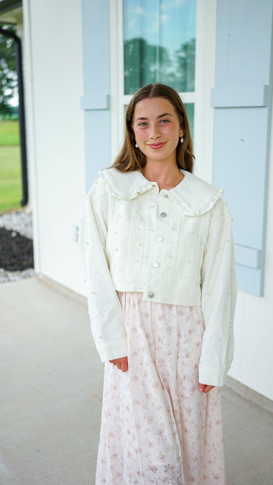 Pretty In Pearls Jacket