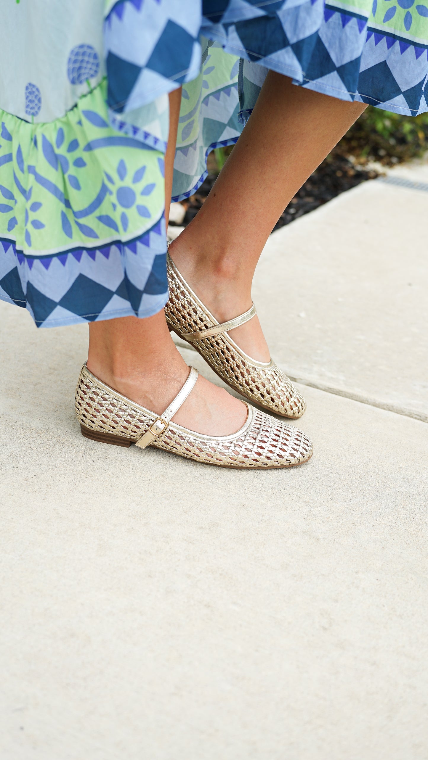 Golden Hour Ballet Flats