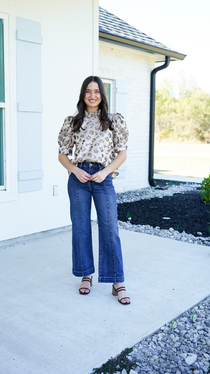 Dinner Date Champagne Top