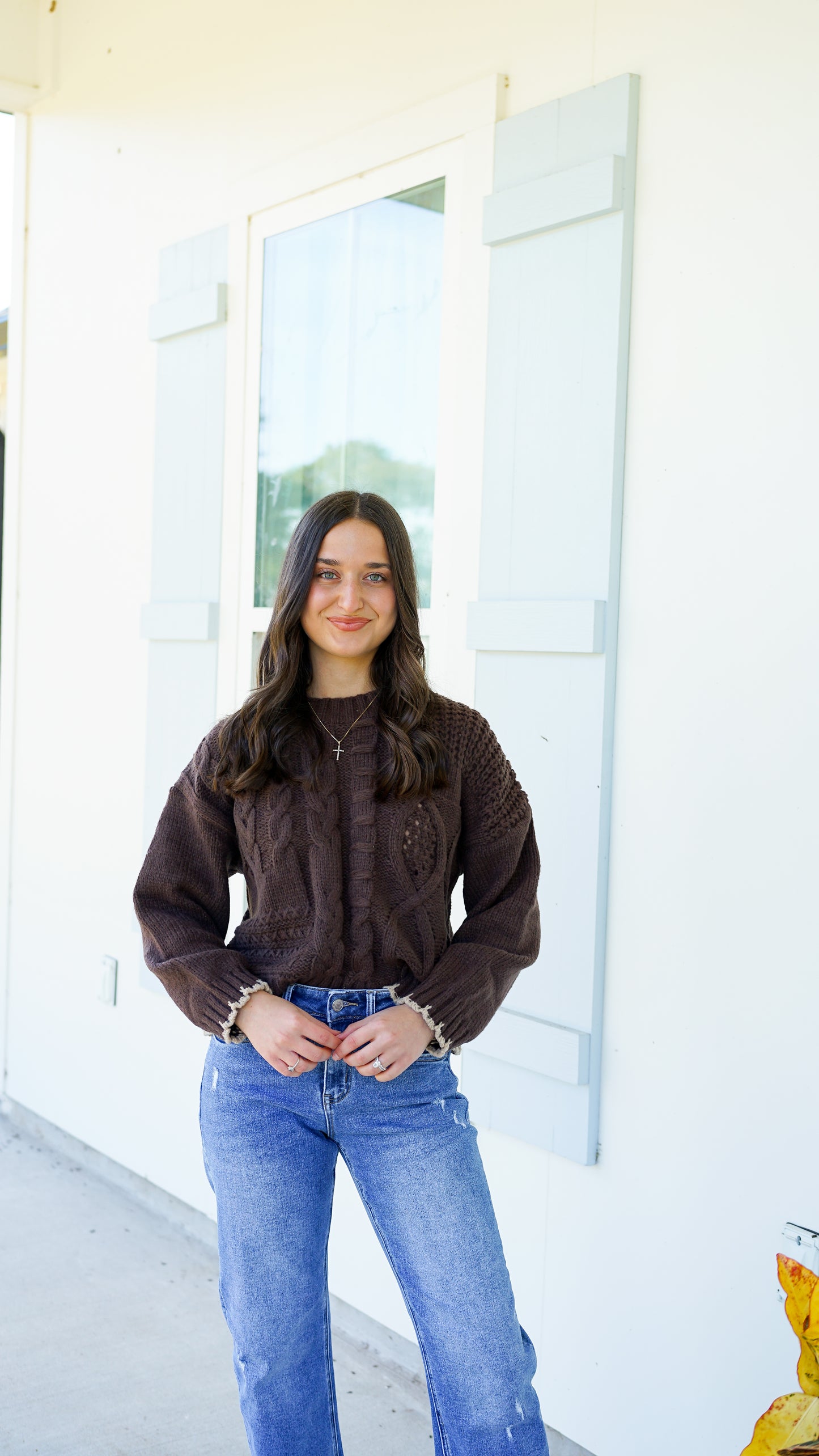 Better In Brown Sweater