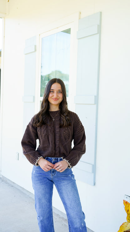 Better In Brown Sweater